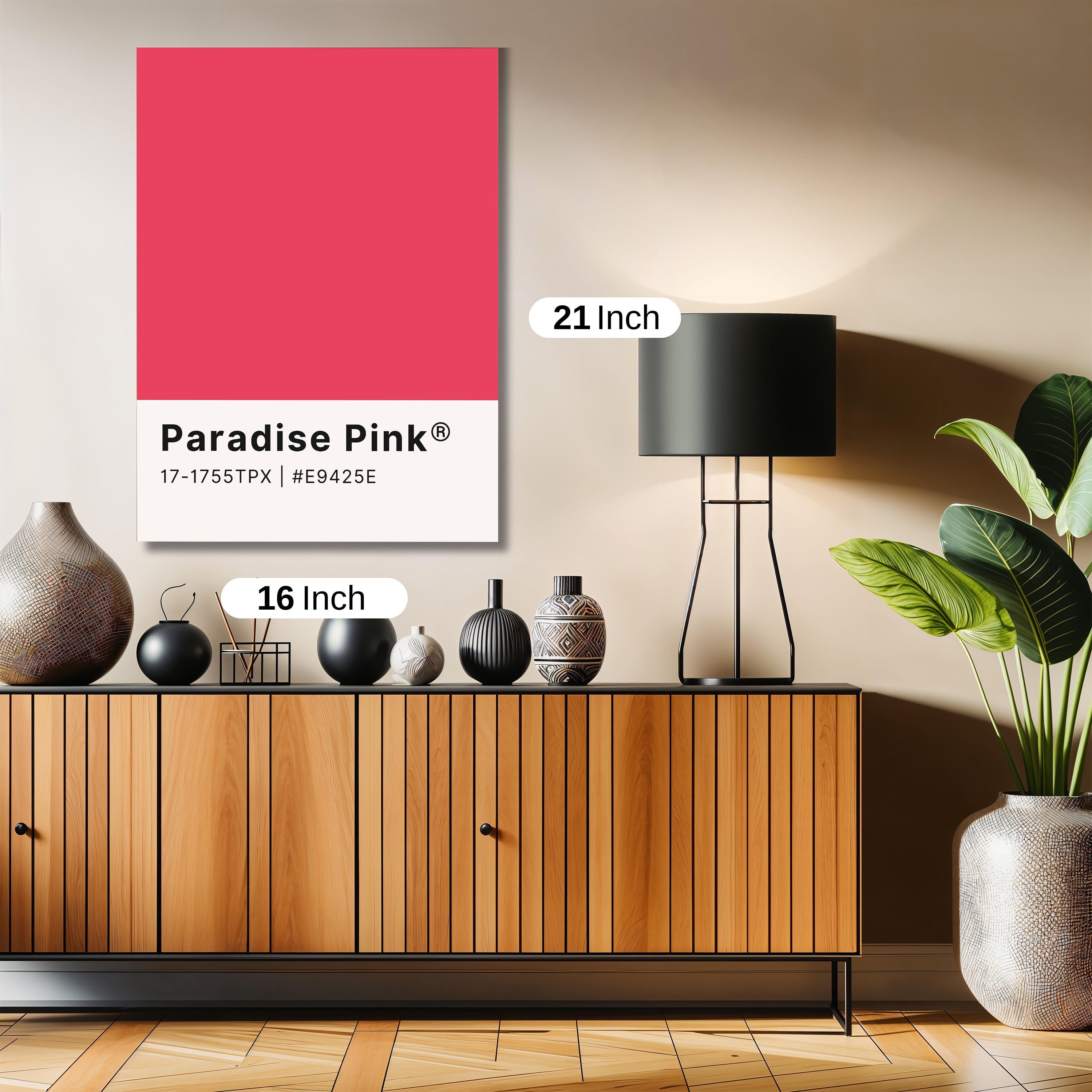 Paradise Pink color palette