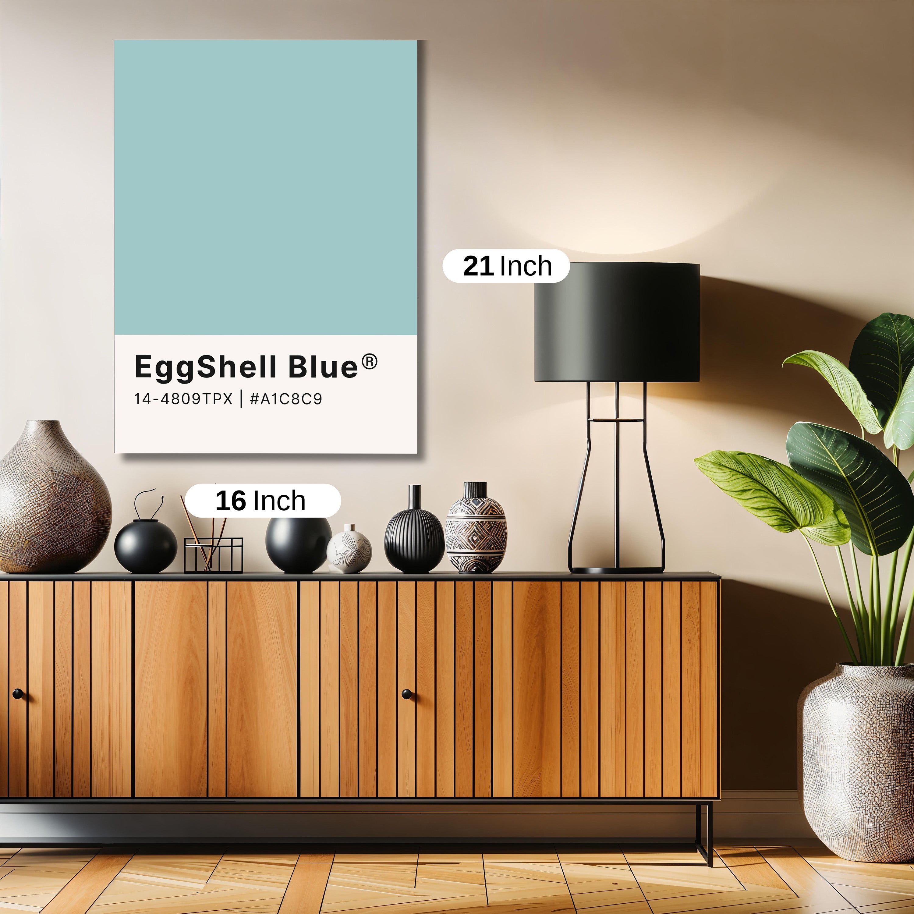 Eggshell Blue color palette – Metalxprints
