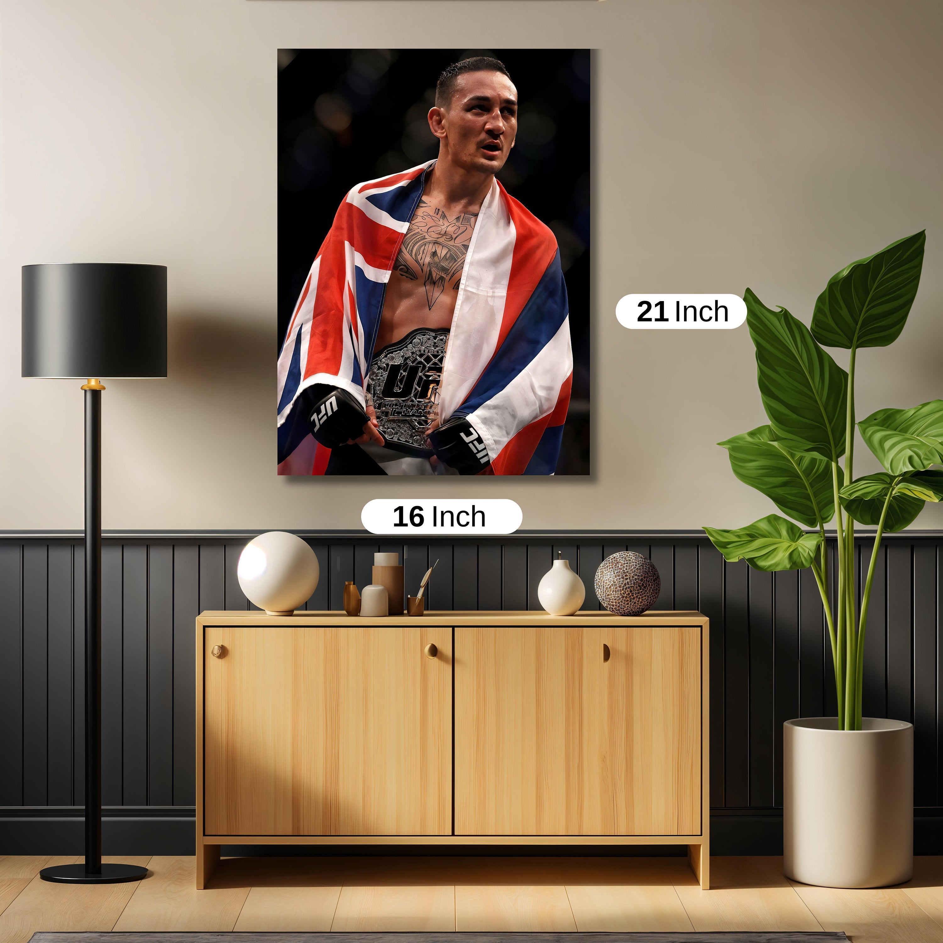 MAX HOLLOWAY UFC POSTER