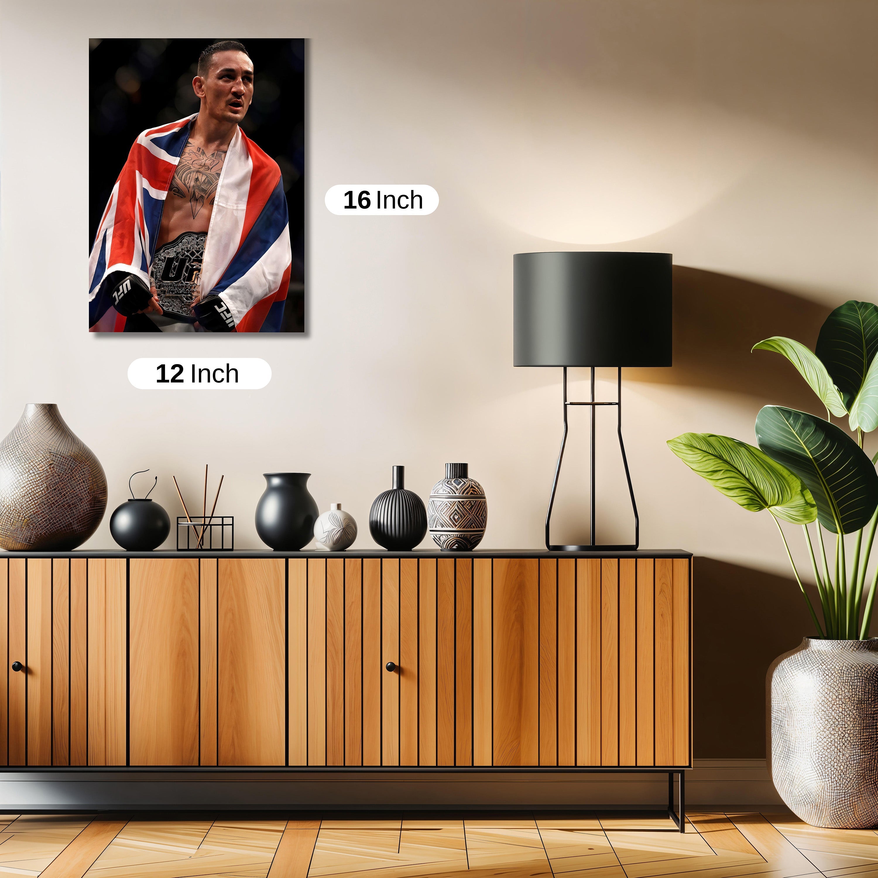 MAX HOLLOWAY UFC POSTER