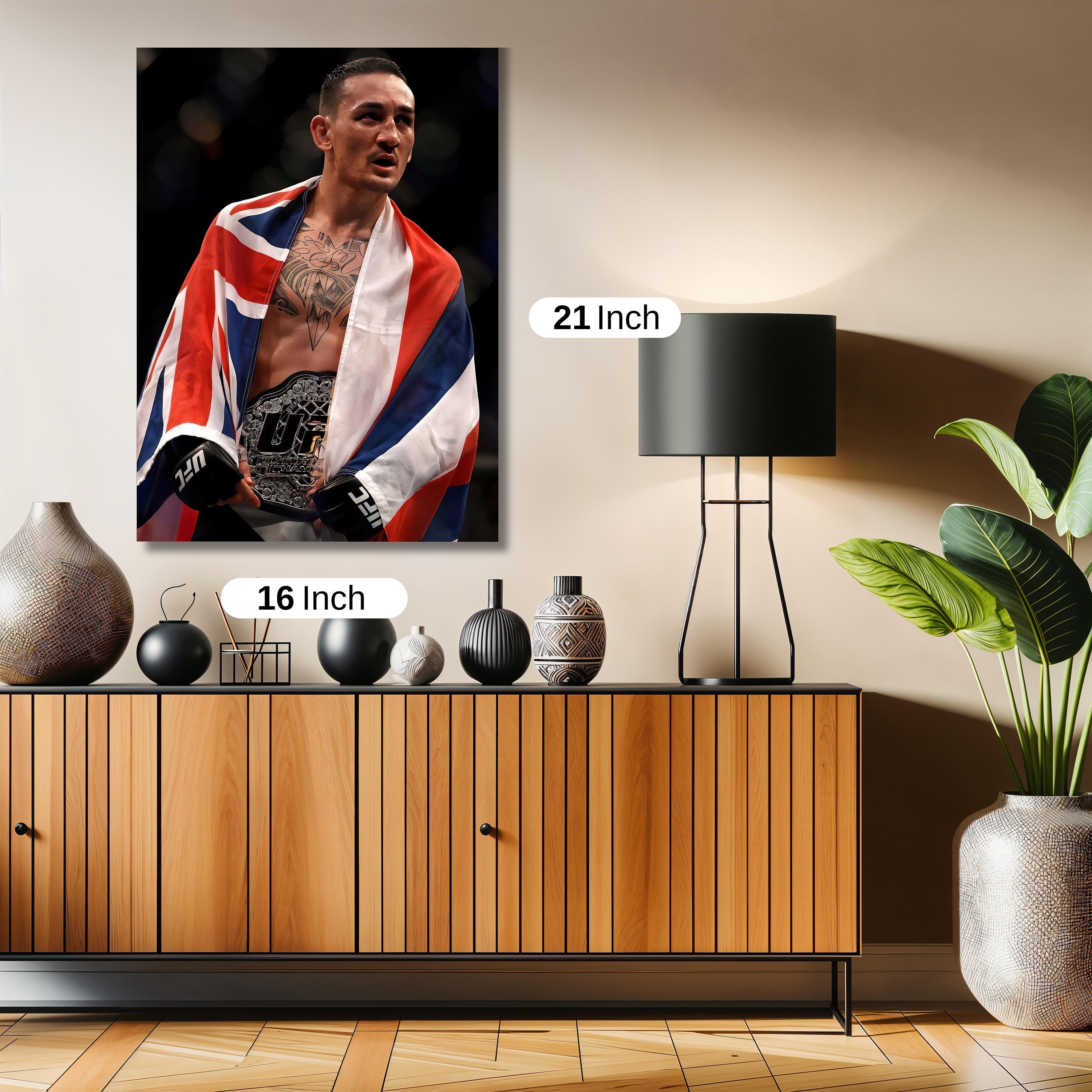 MAX HOLLOWAY UFC POSTER