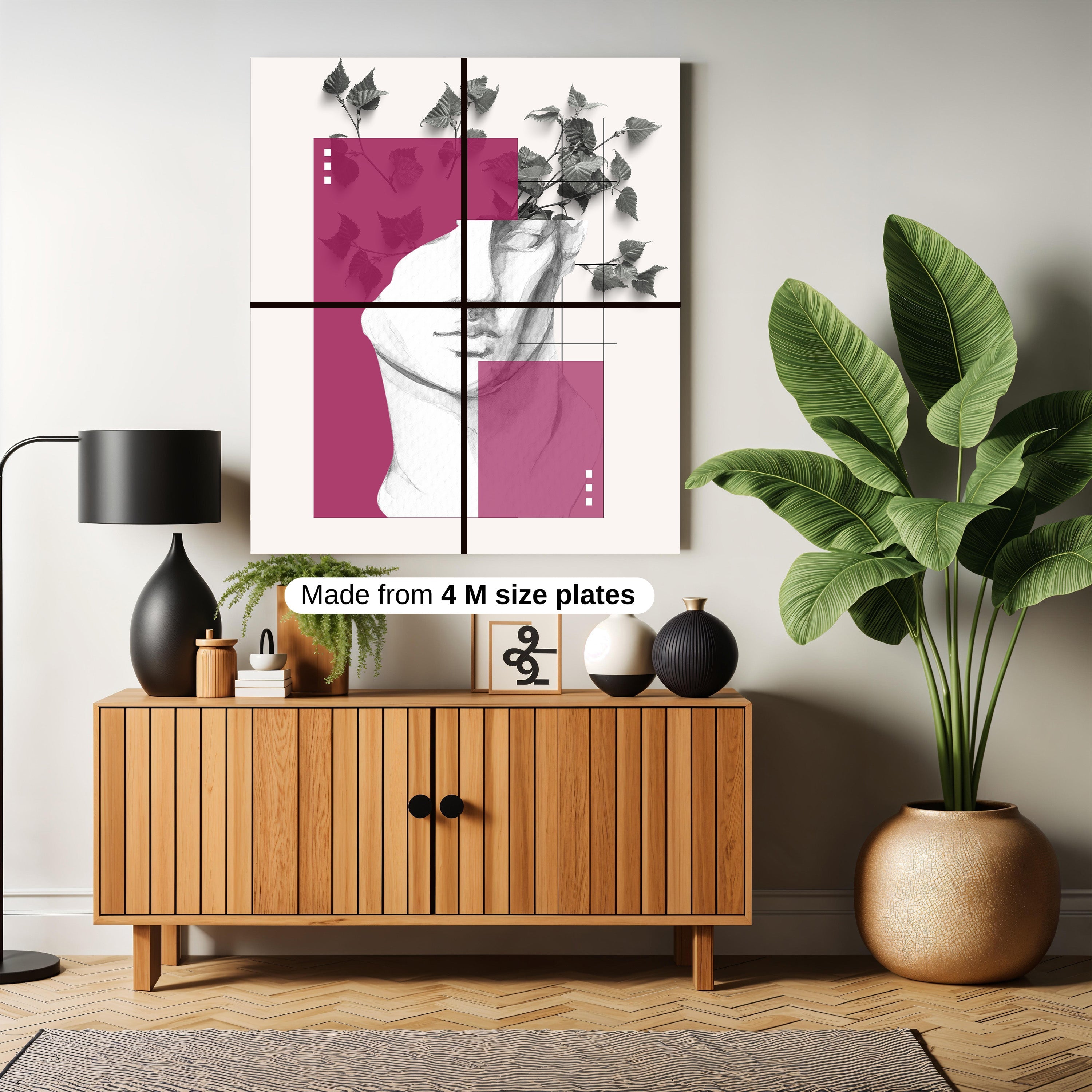 True face abstract artwork