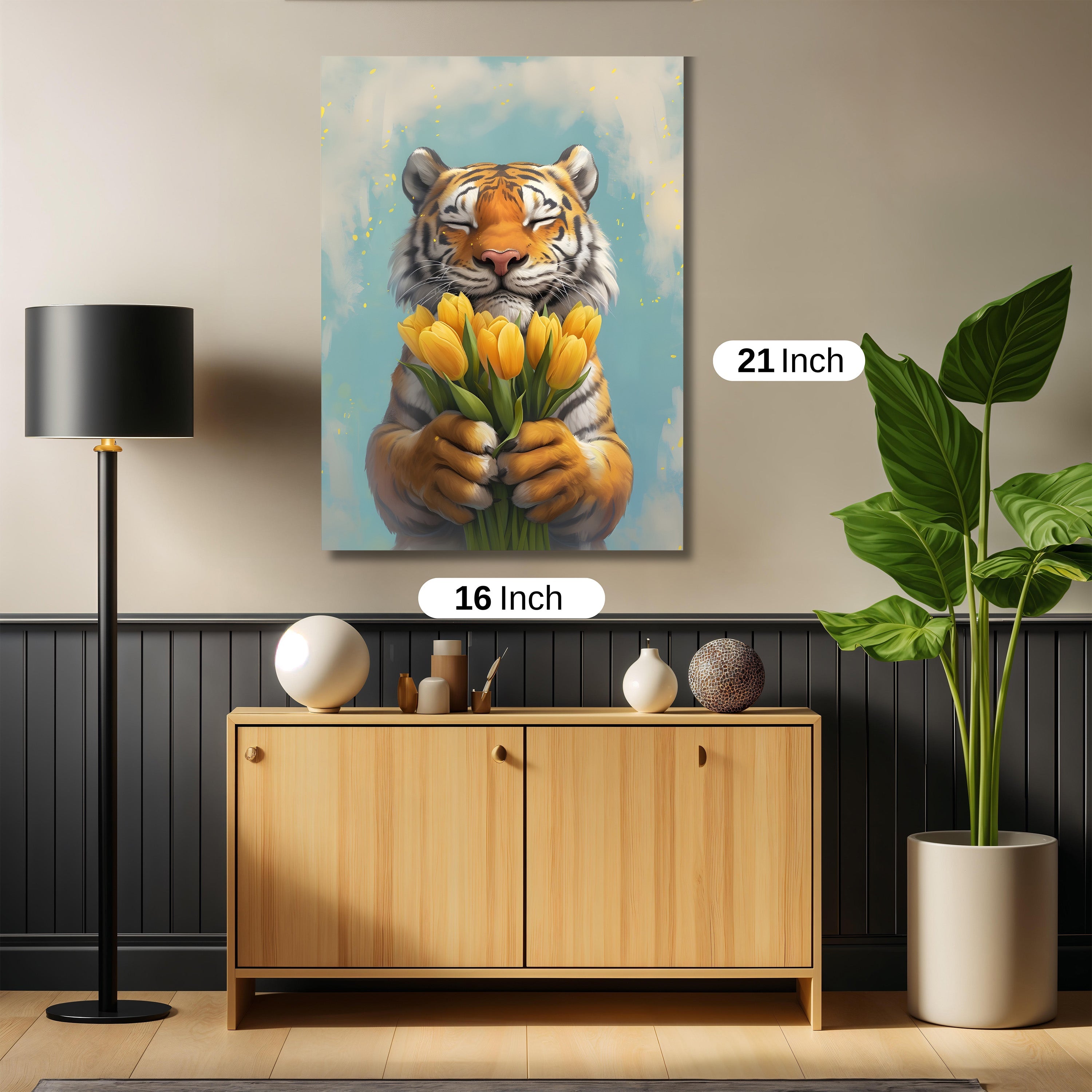 CUTE TIGER ARTWORK