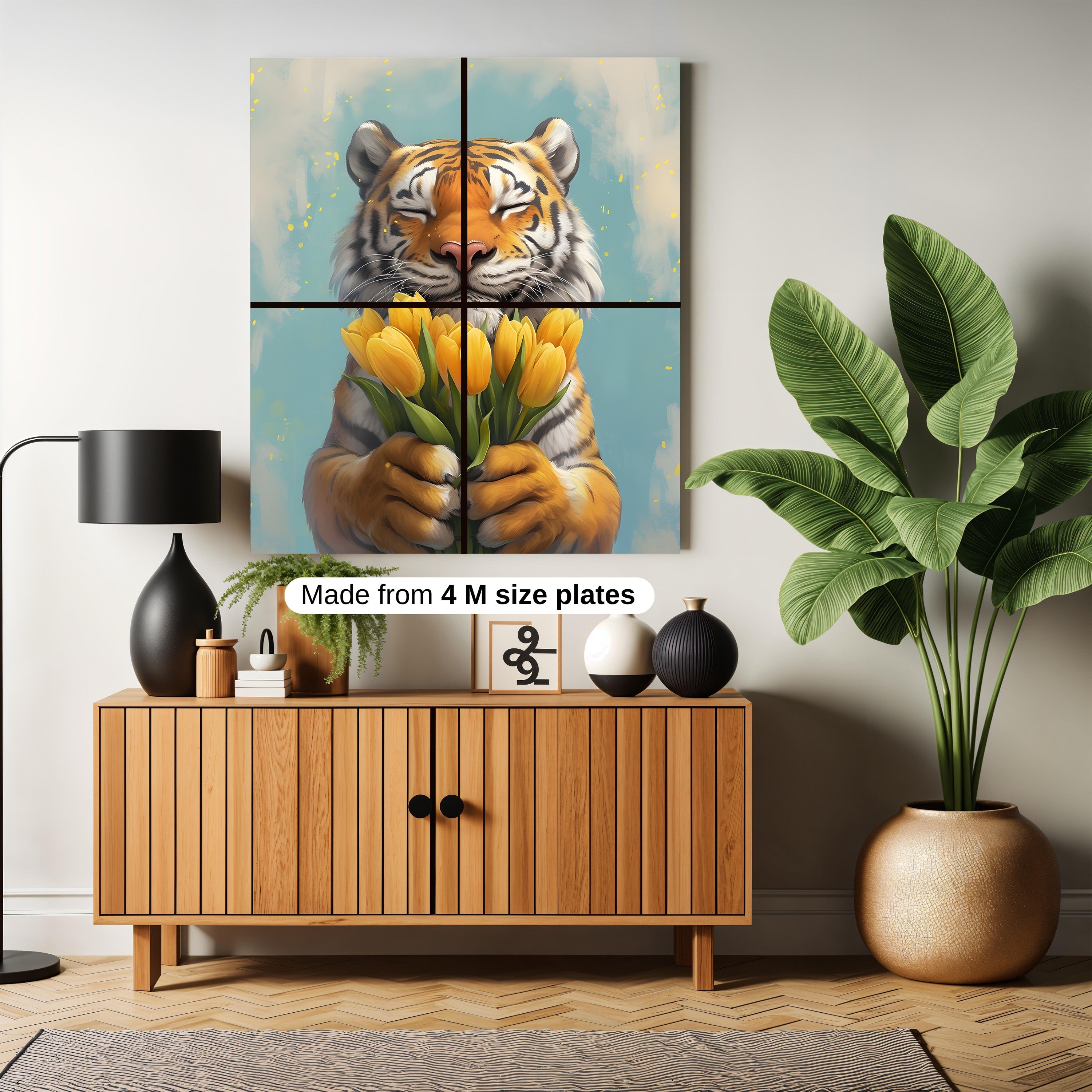 CUTE TIGER ARTWORK