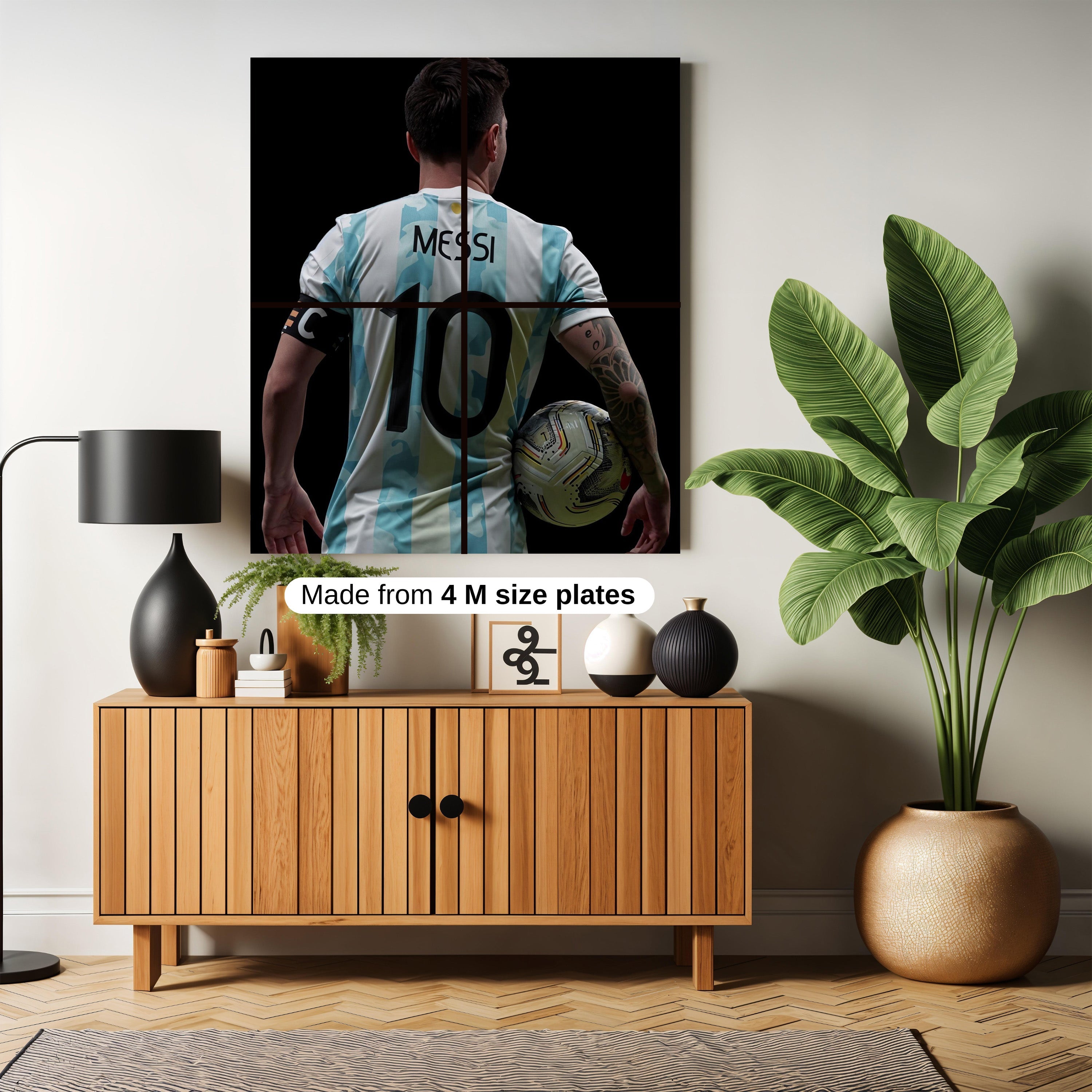 messi 10 poster