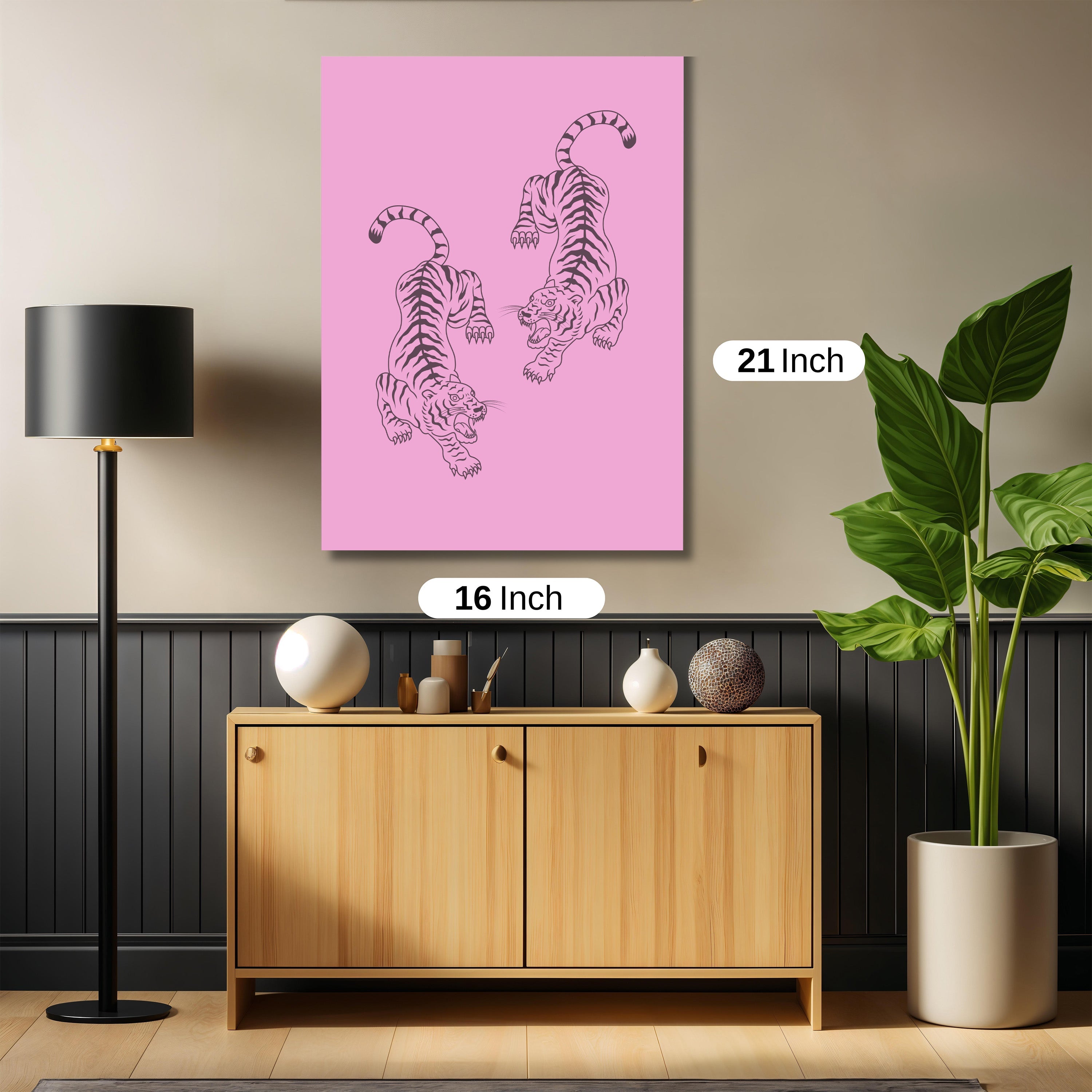 Pink Tiger art work