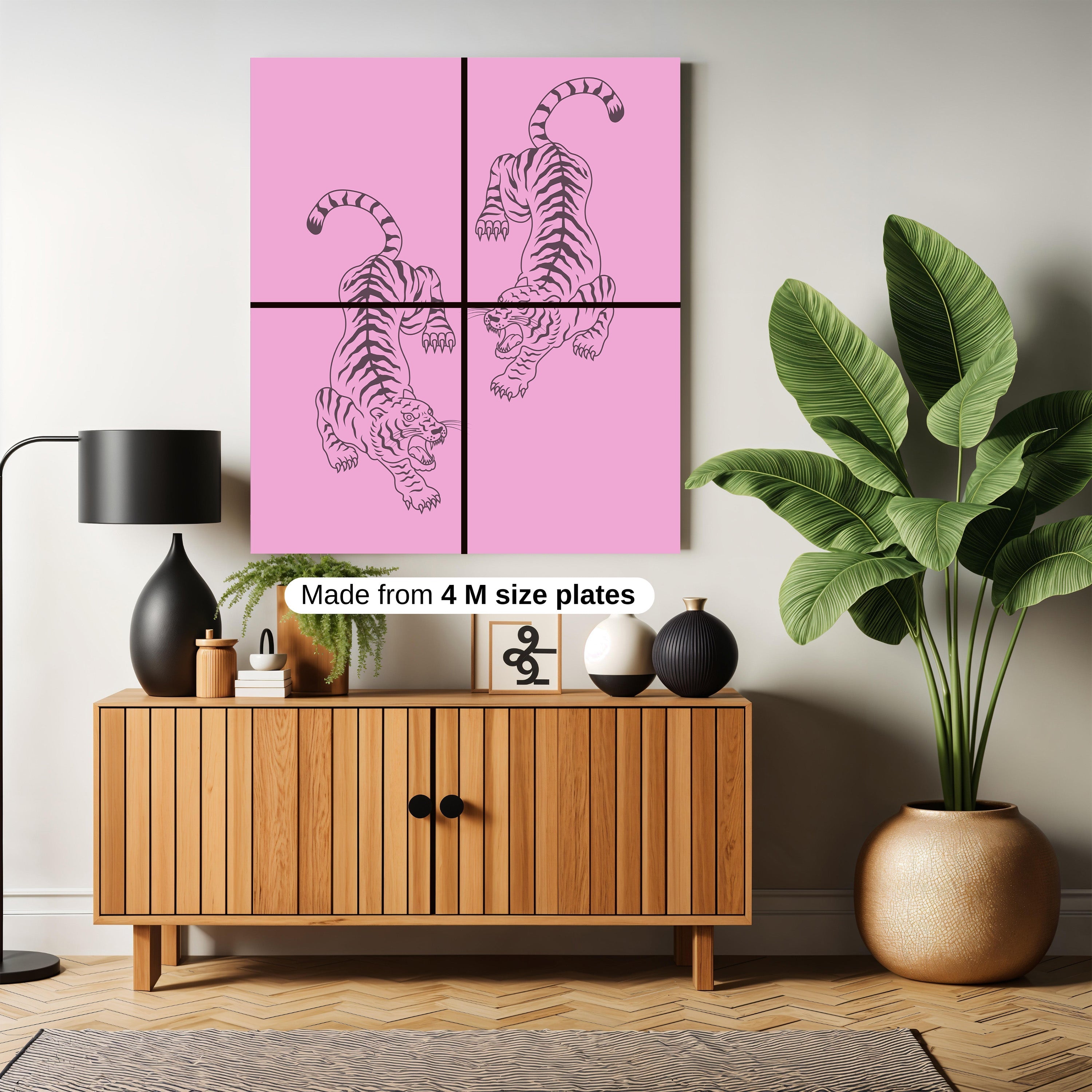 Pink Tiger art work