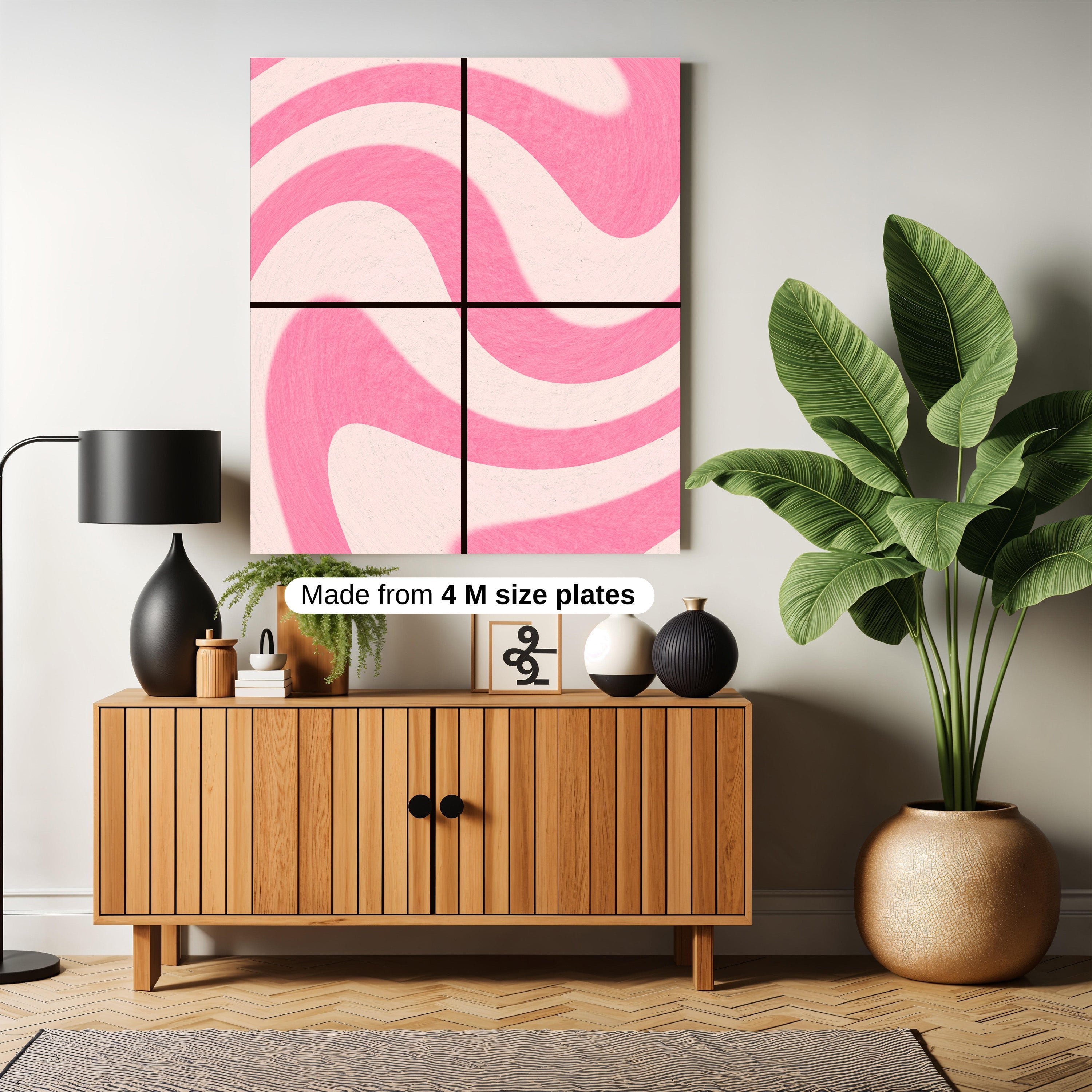 Abstract swirl art work