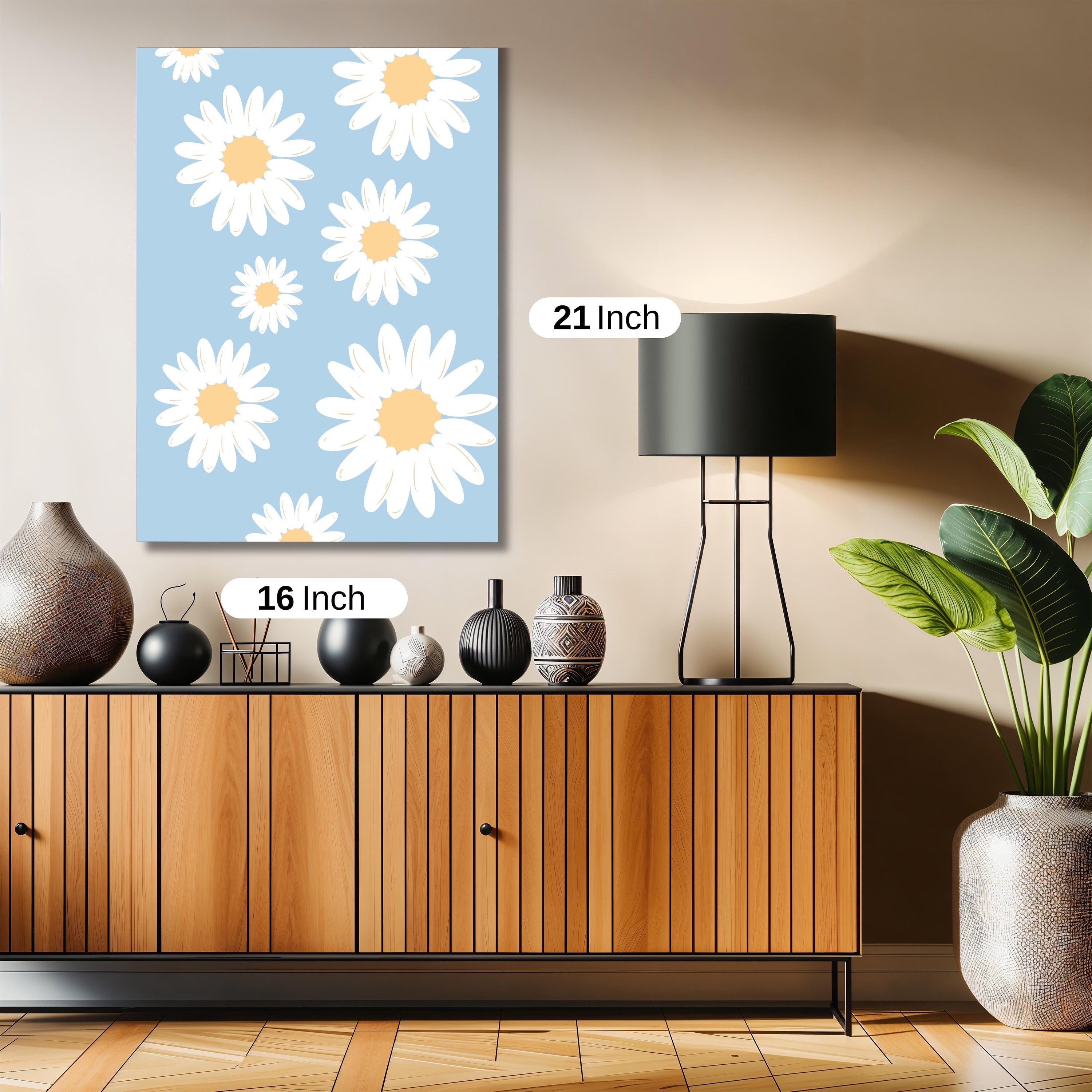 Daisy flower art work