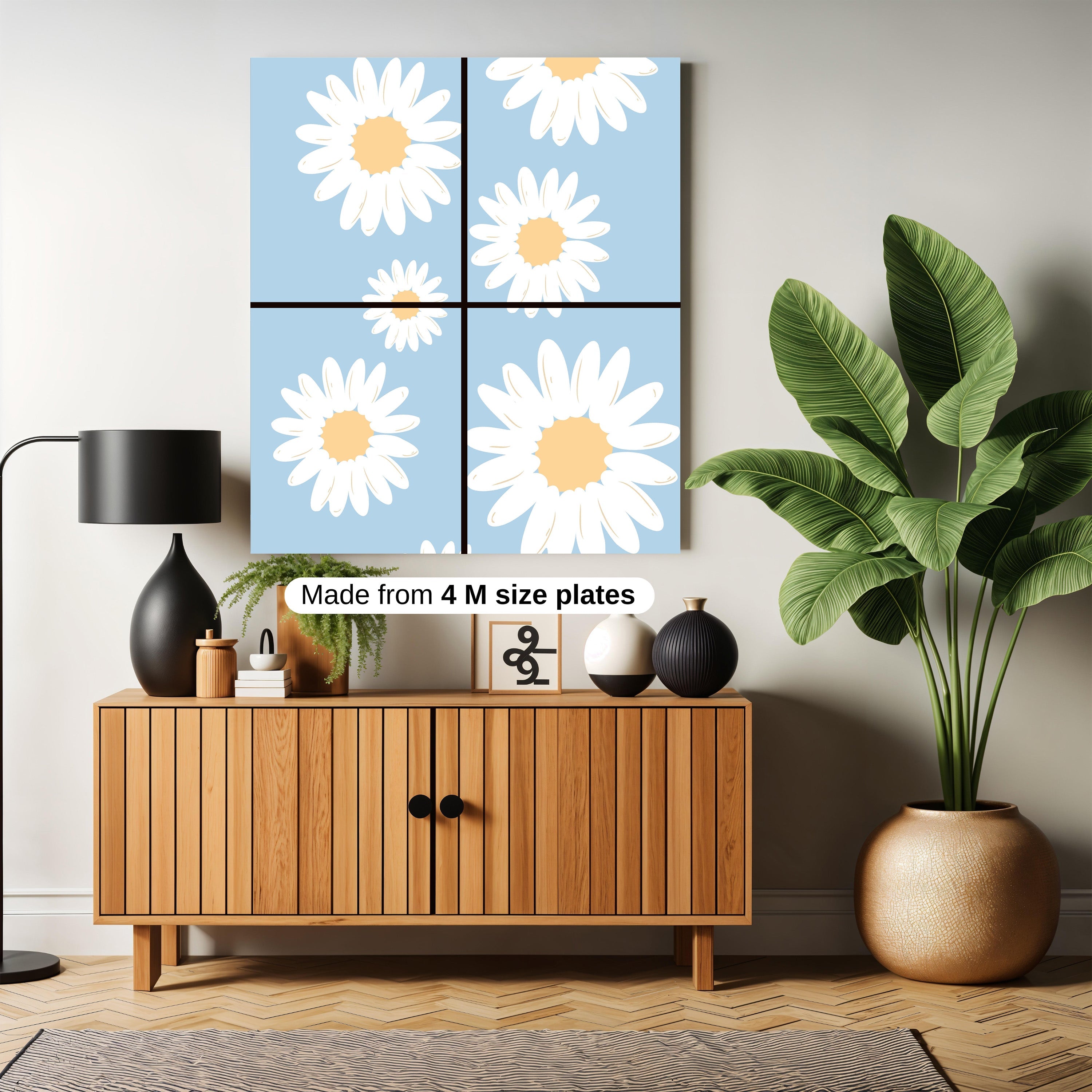 Daisy flower art work