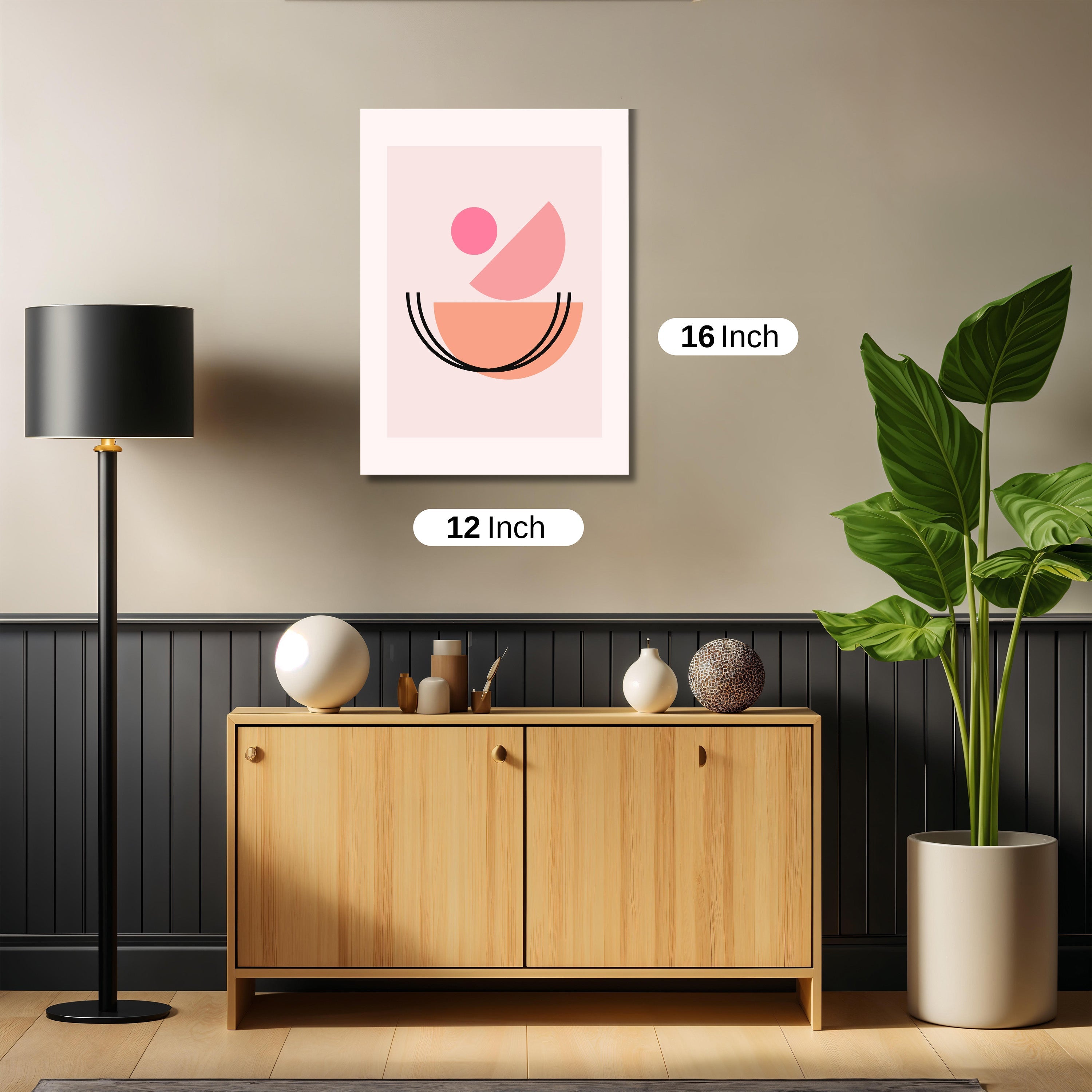 Geometric vector art work