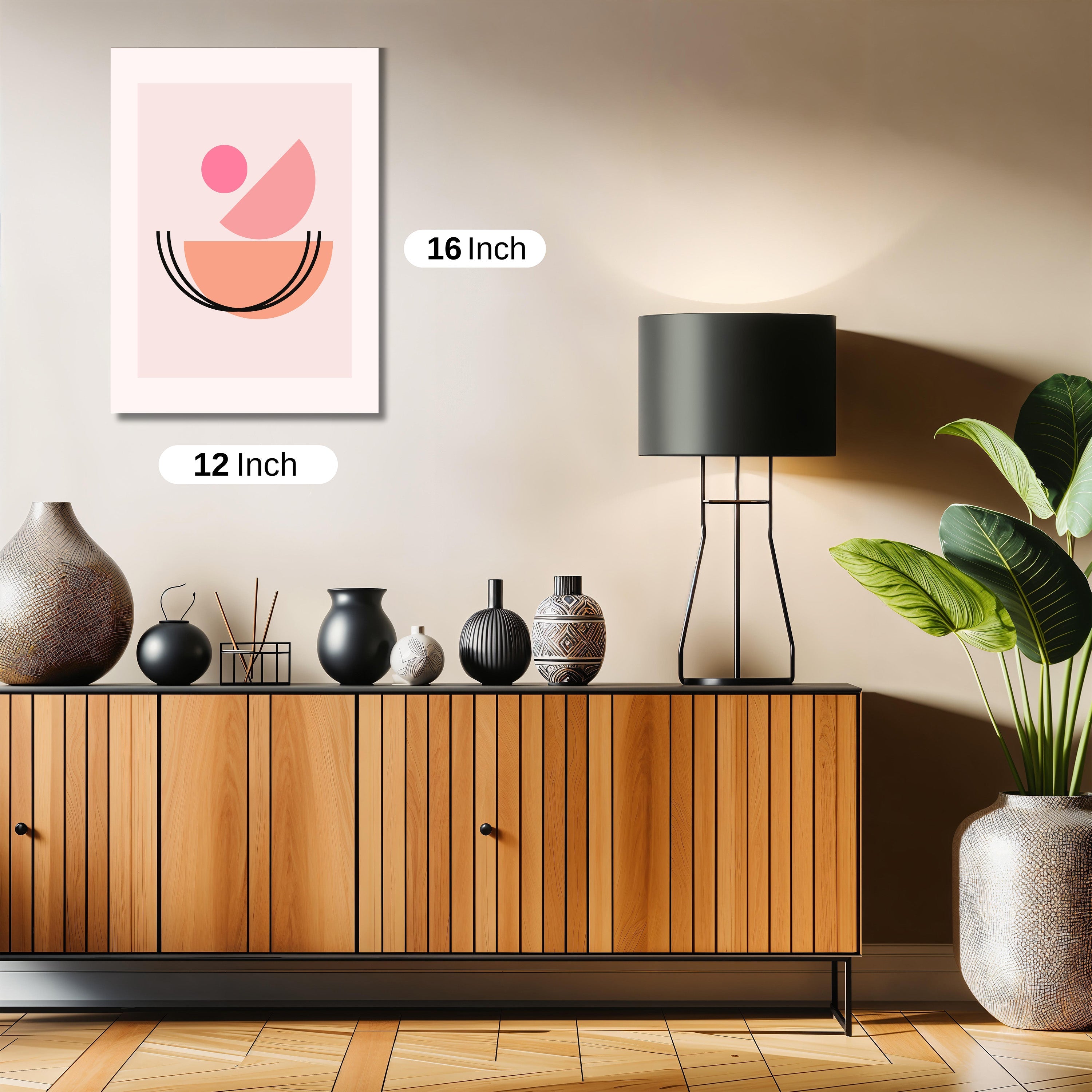 Geometric vector art work