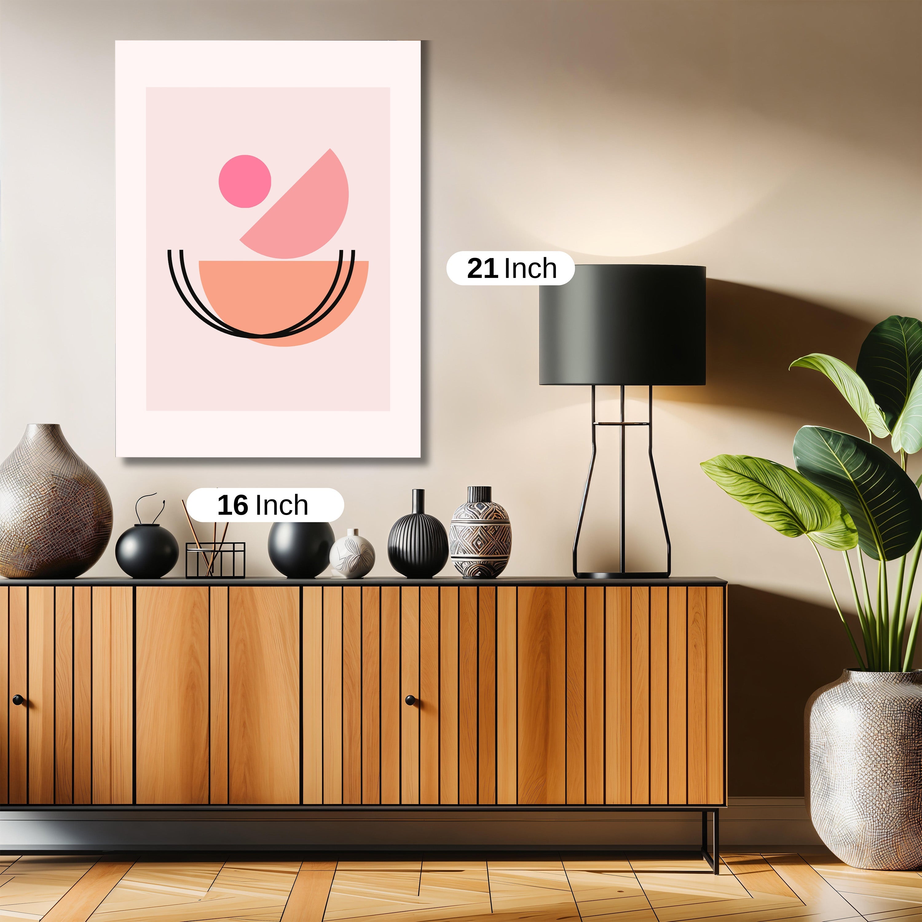 Geometric vector art work