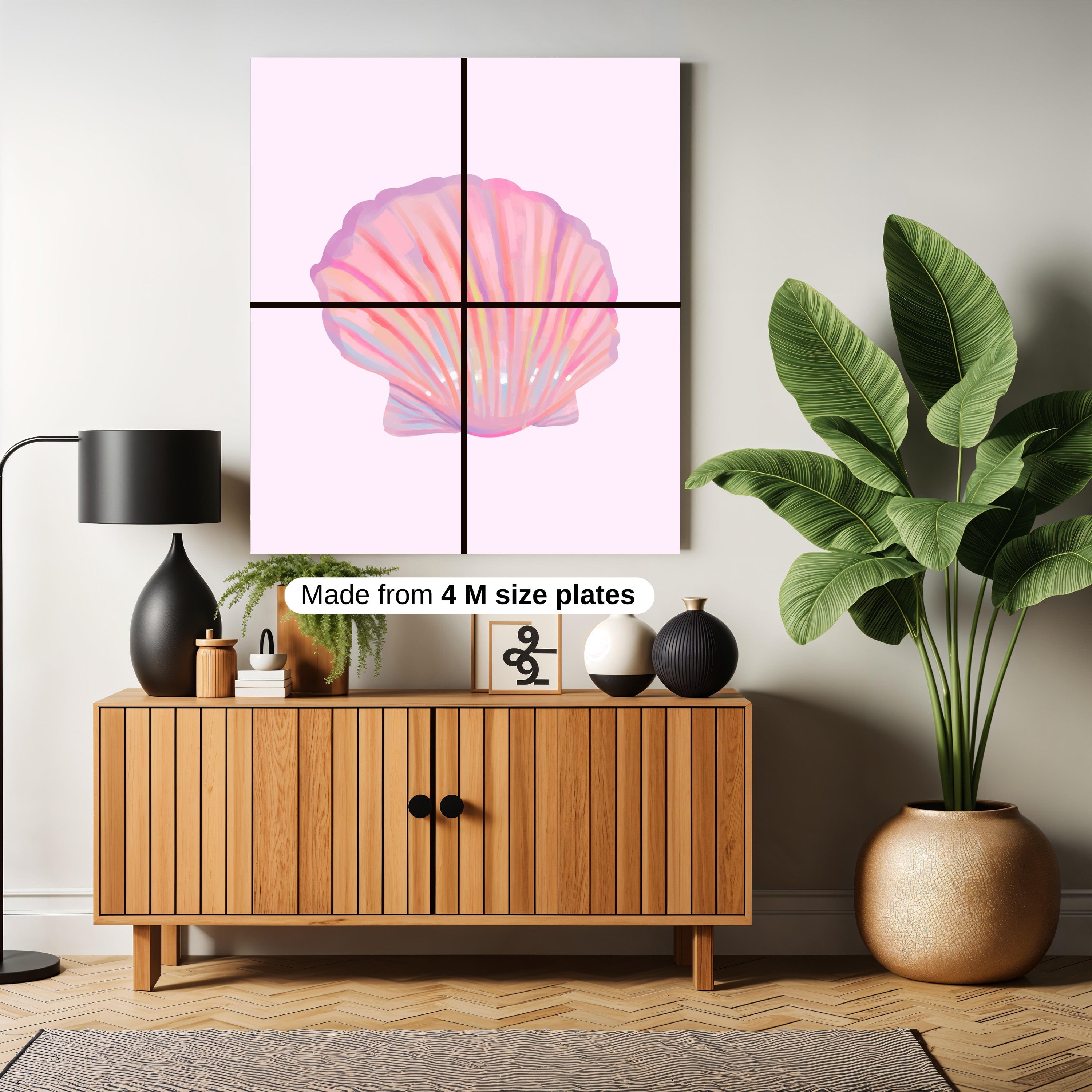 Pearl shell art work