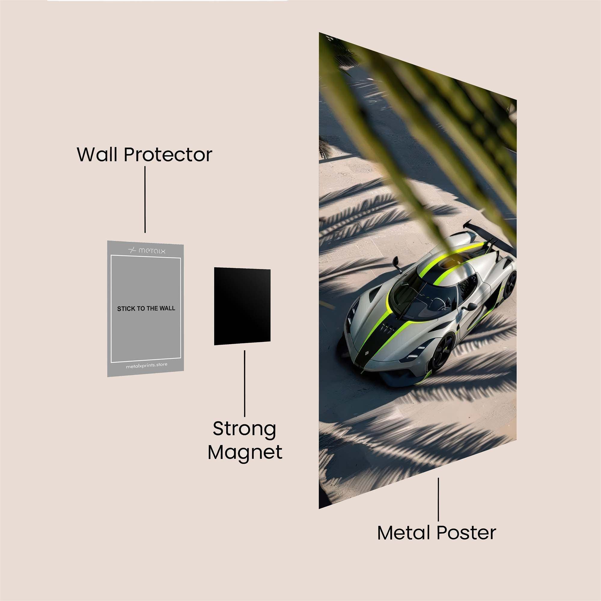 Koenigsegg Kinetic Safe Wall Magnetic / M