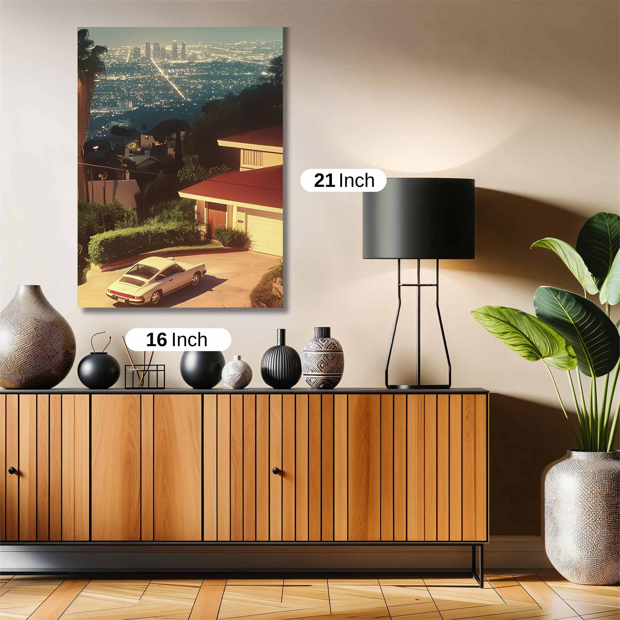 LA Dreamscape Safe Wall Magnetic / M