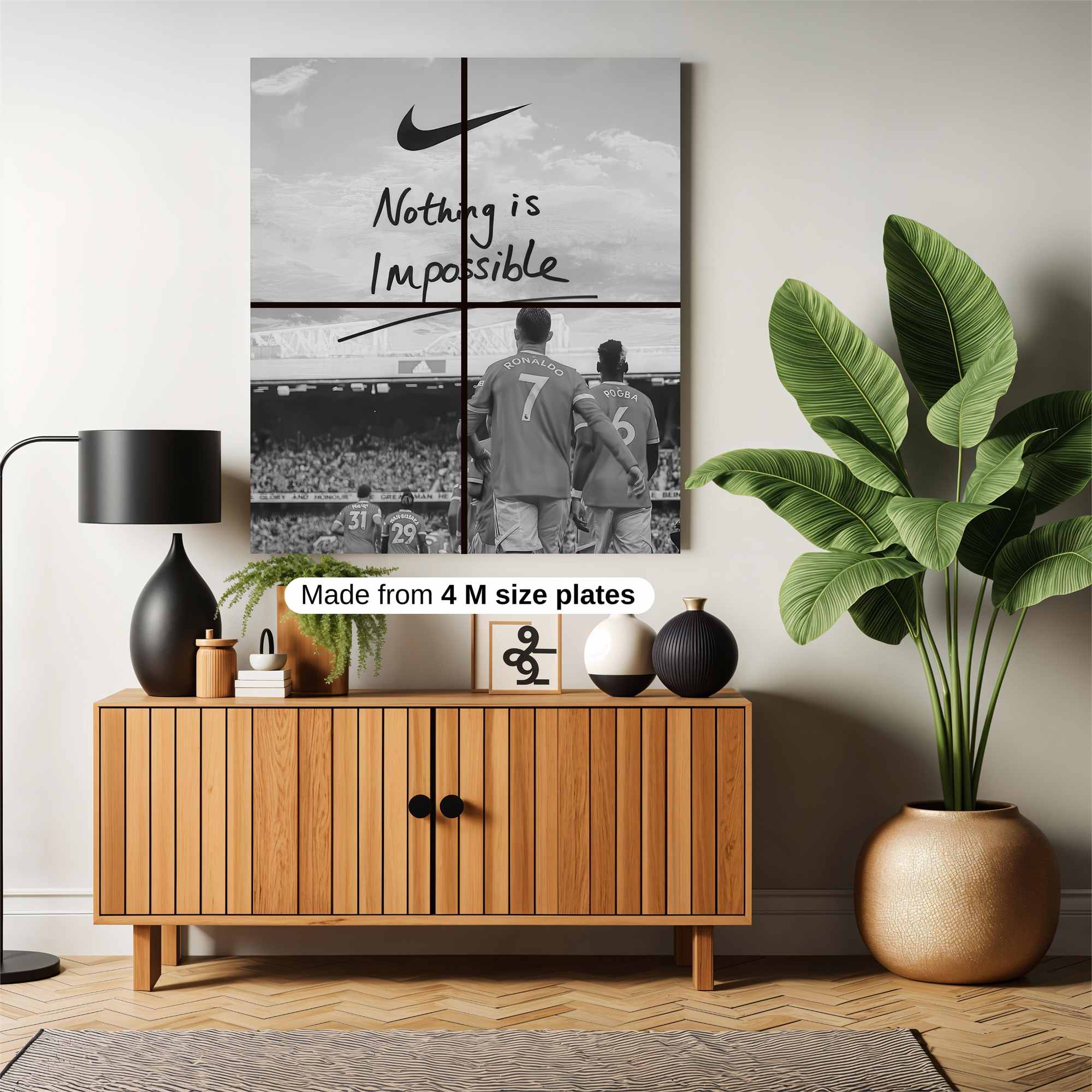 Ronaldo Resilient Safe Wall Magnetic / M