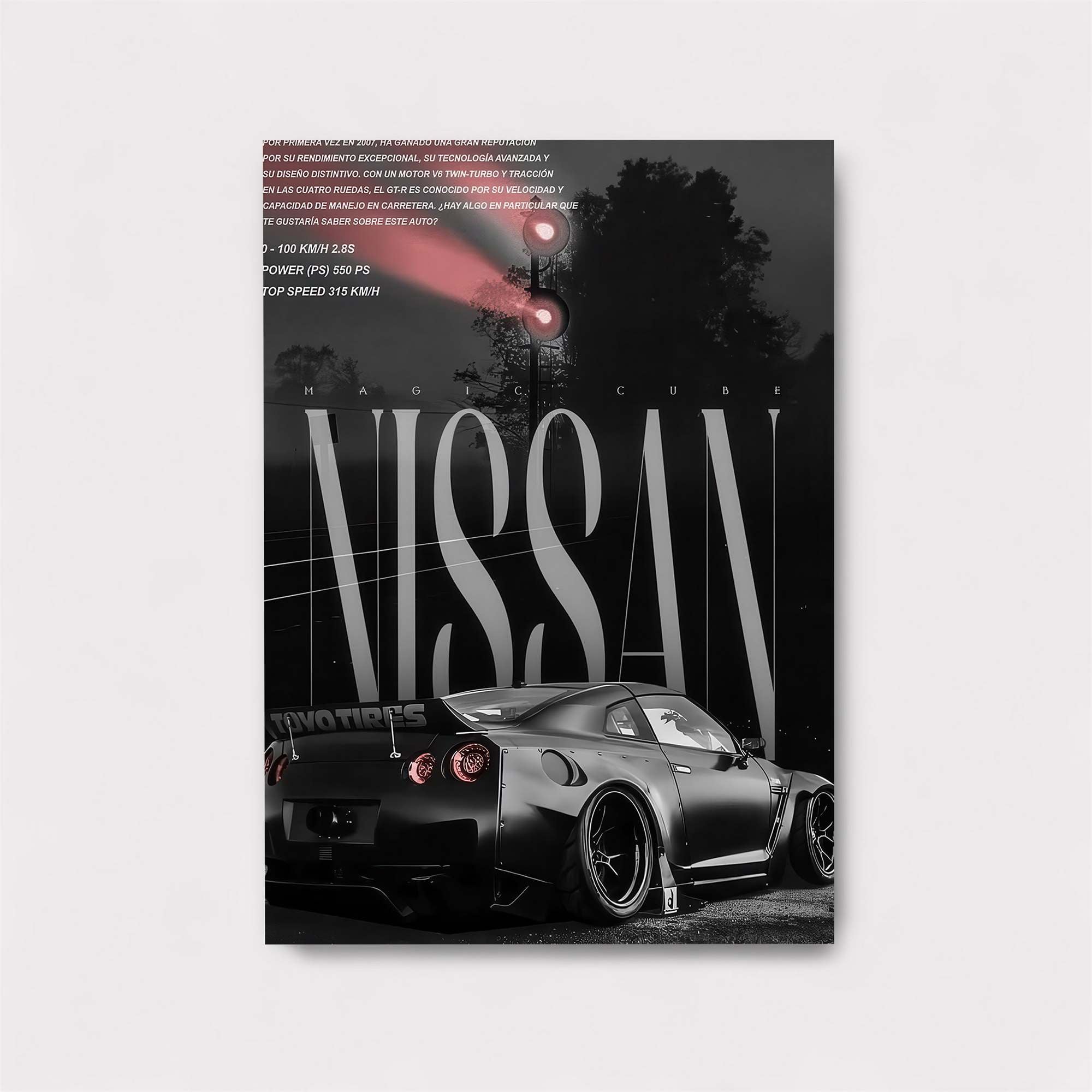 Nissan Nightfall Safe Wall Magnetic / M