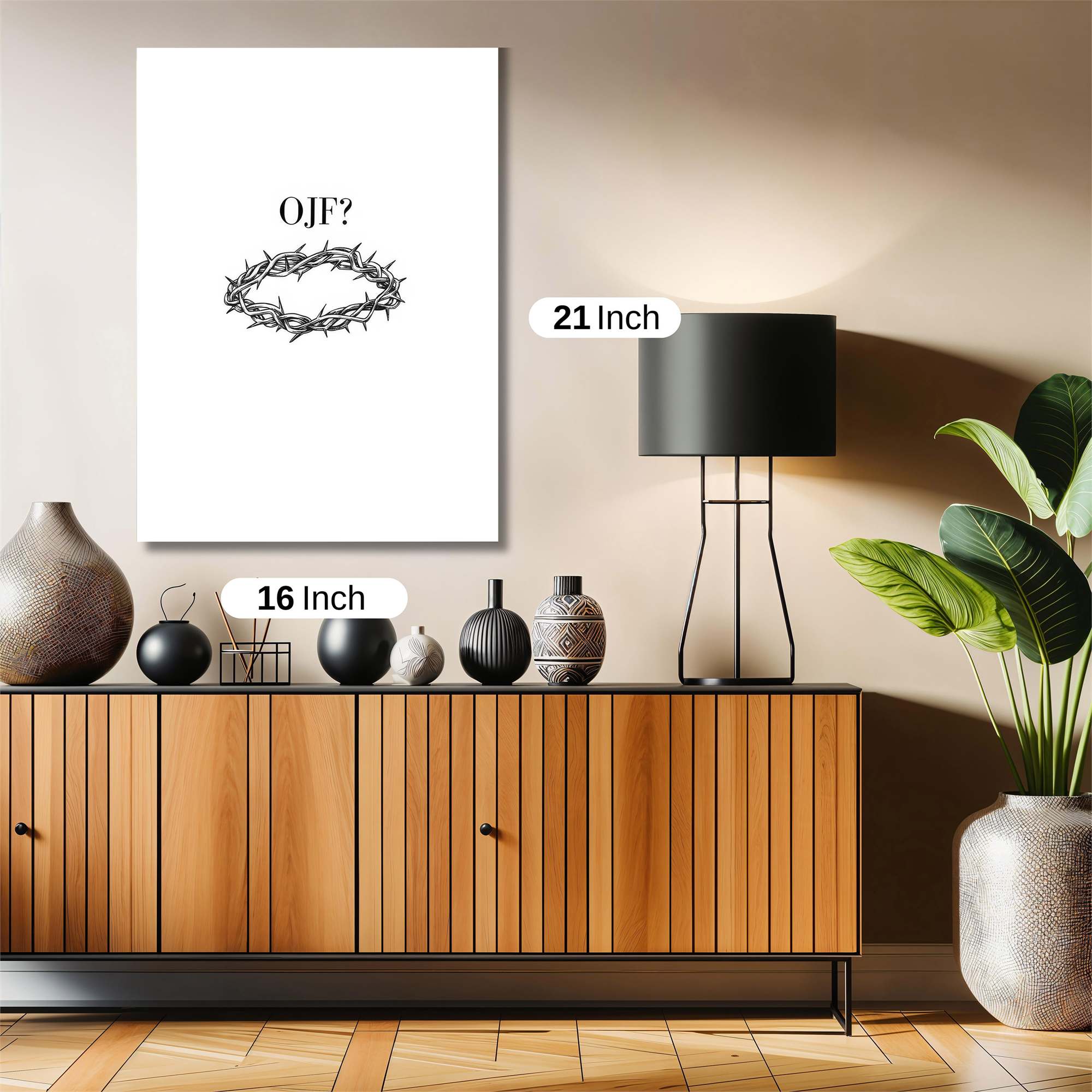 Crown Contemplation Safe Wall Magnetic / M