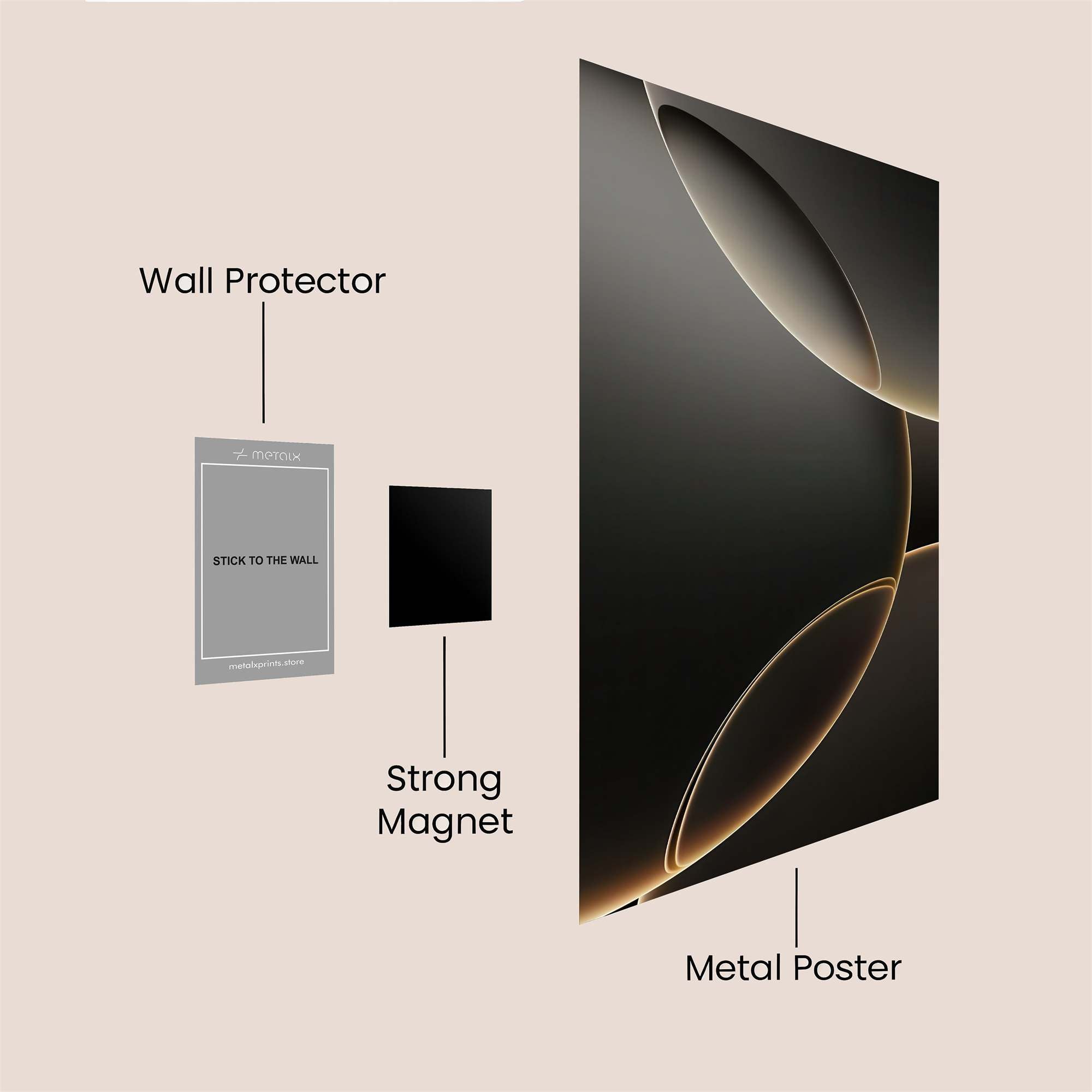 Orbs Enigmatic Safe Wall Magnetic / M