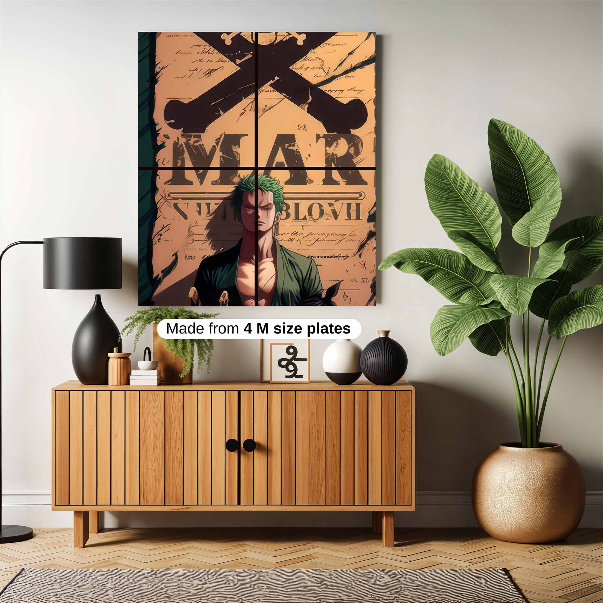 Zoro Menace Safe Wall Magnetic / M