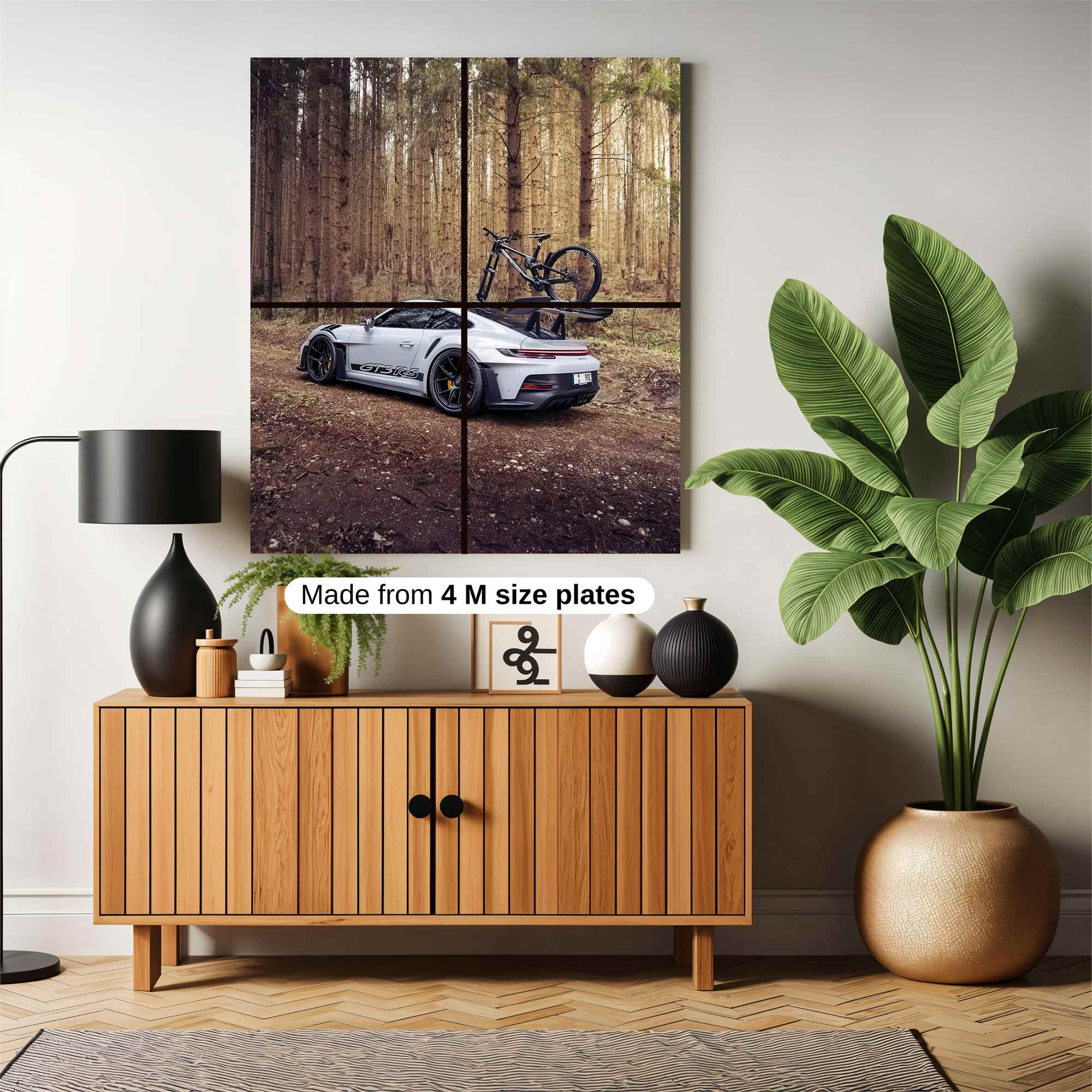 Porsche Adventure Safe Wall Magnetic / M