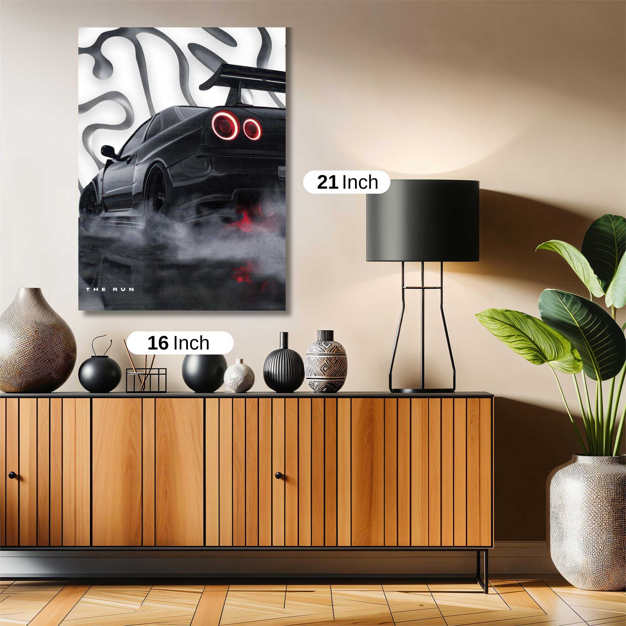 Skyline Drifter Safe Wall Magnetic / M