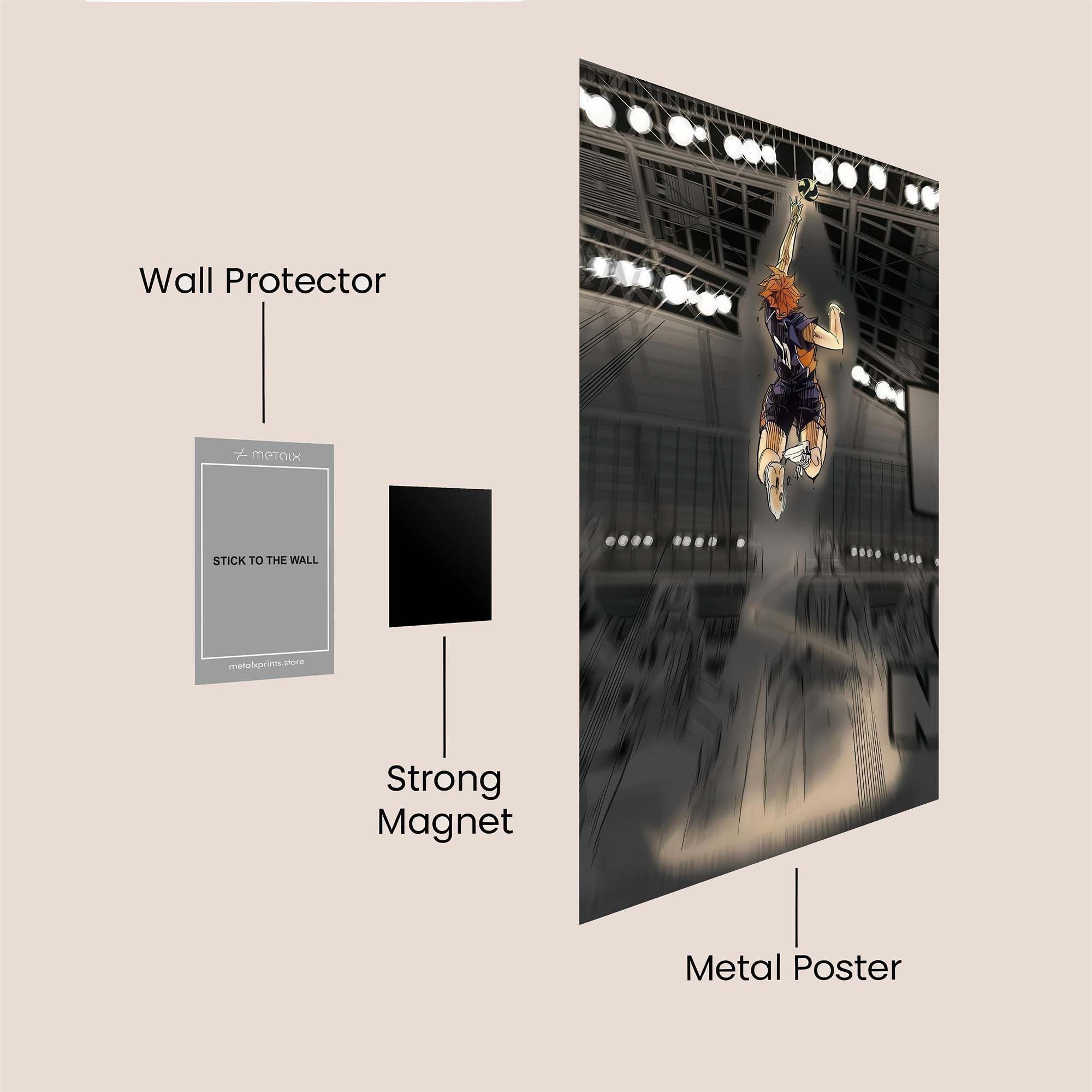 Hinata Soaring Safe Wall Magnetic / M