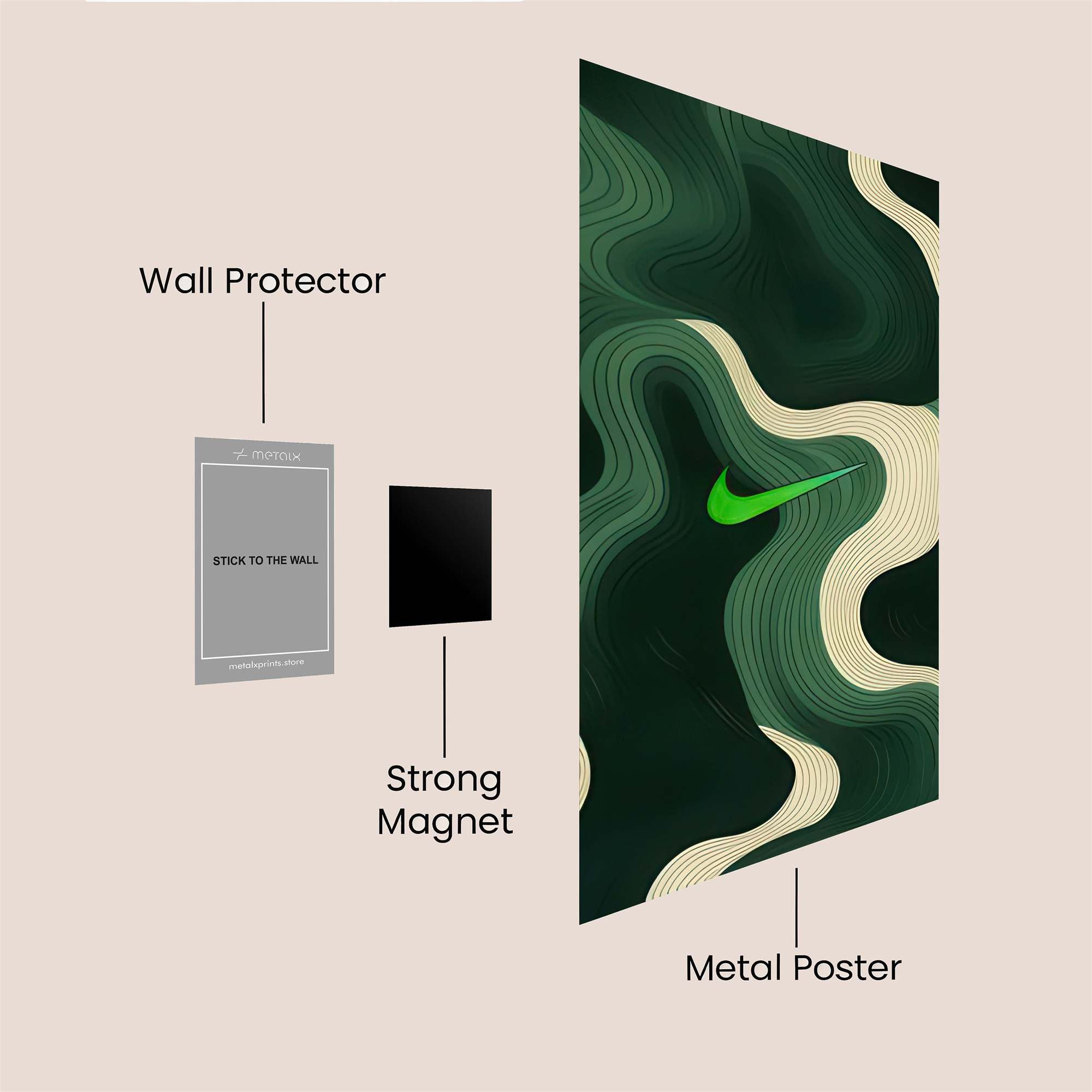 Nike Serene Safe Wall Magnetic / M