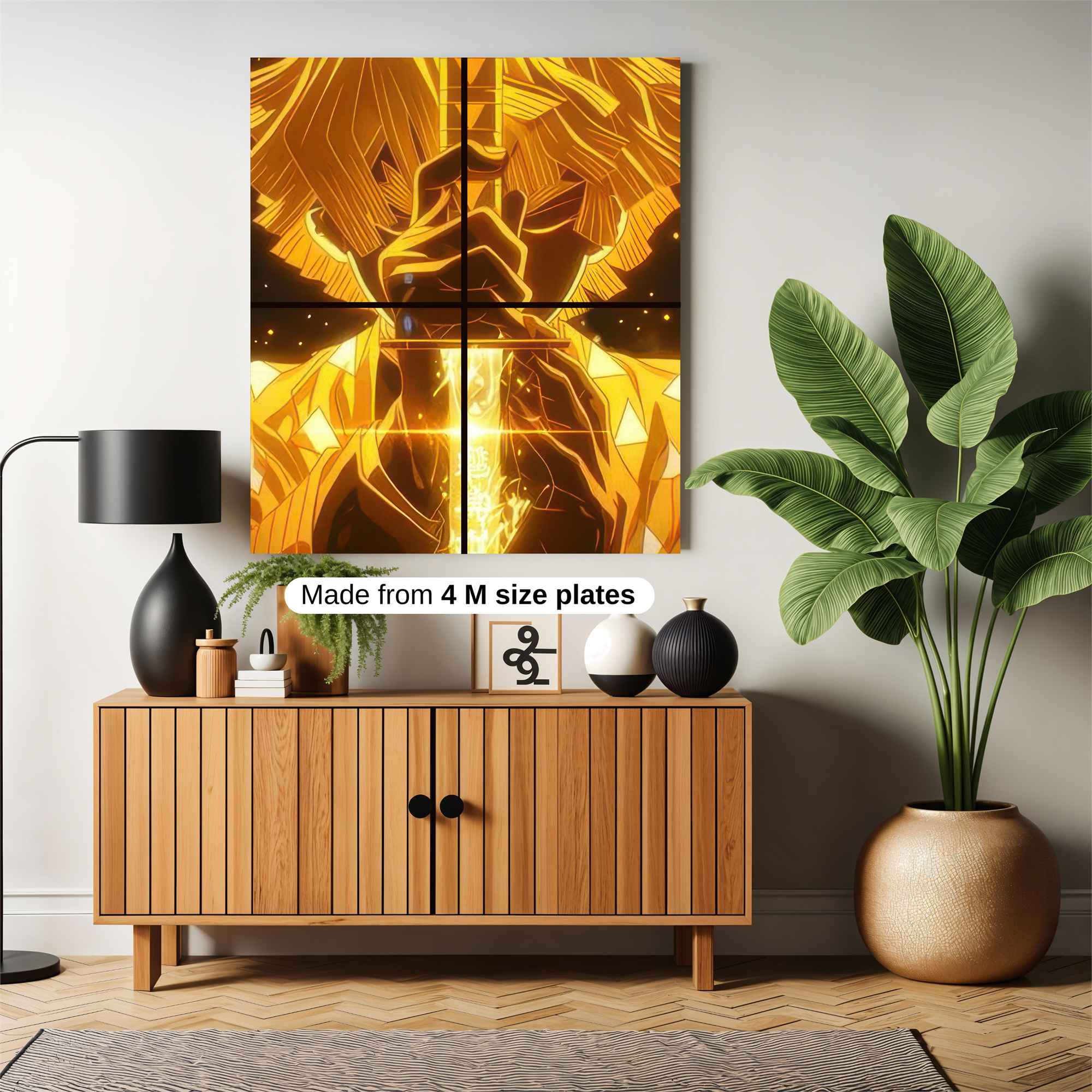 Zenitsu Radiant Safe Wall Magnetic / M