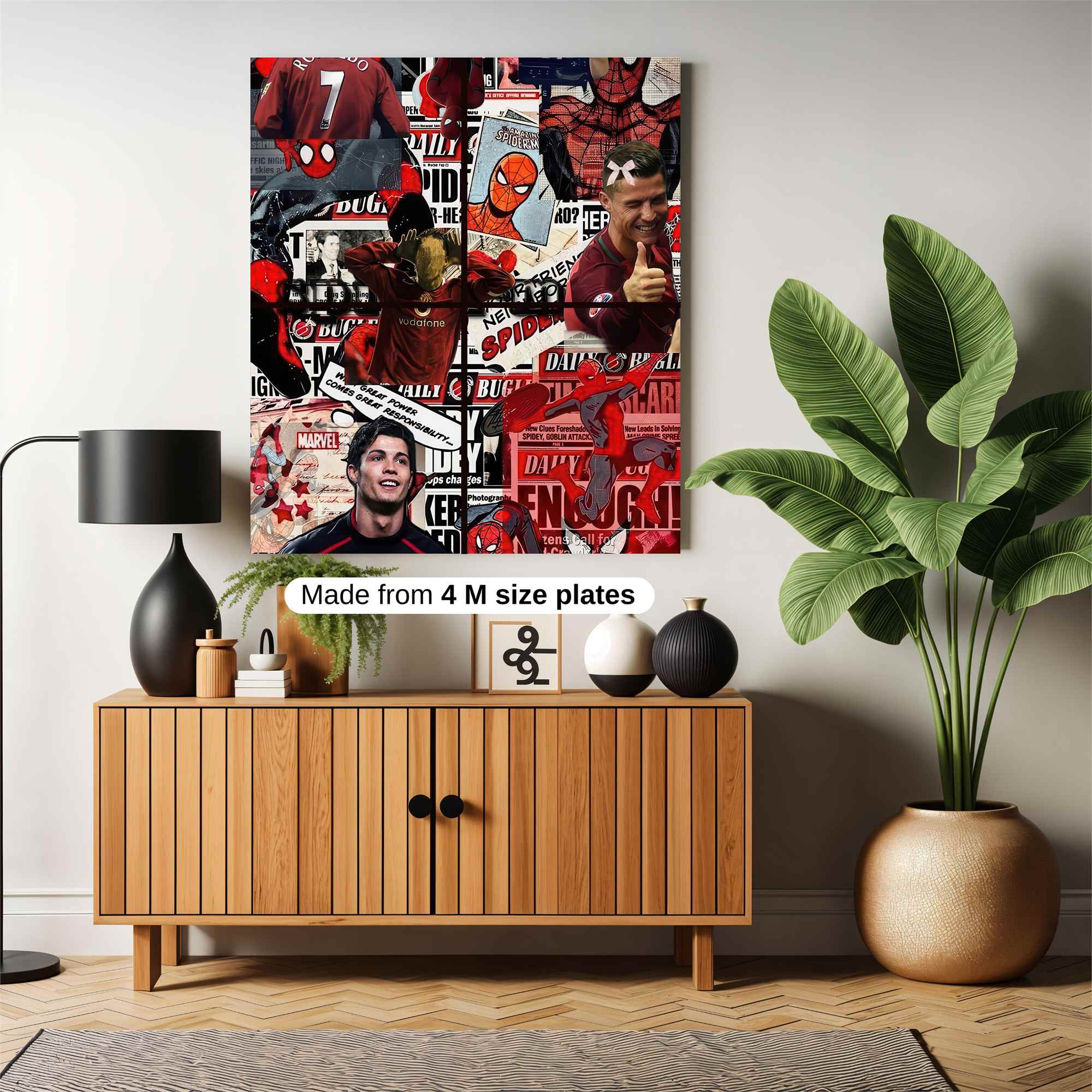 Ronaldo Heroic Safe Wall Magnetic / M