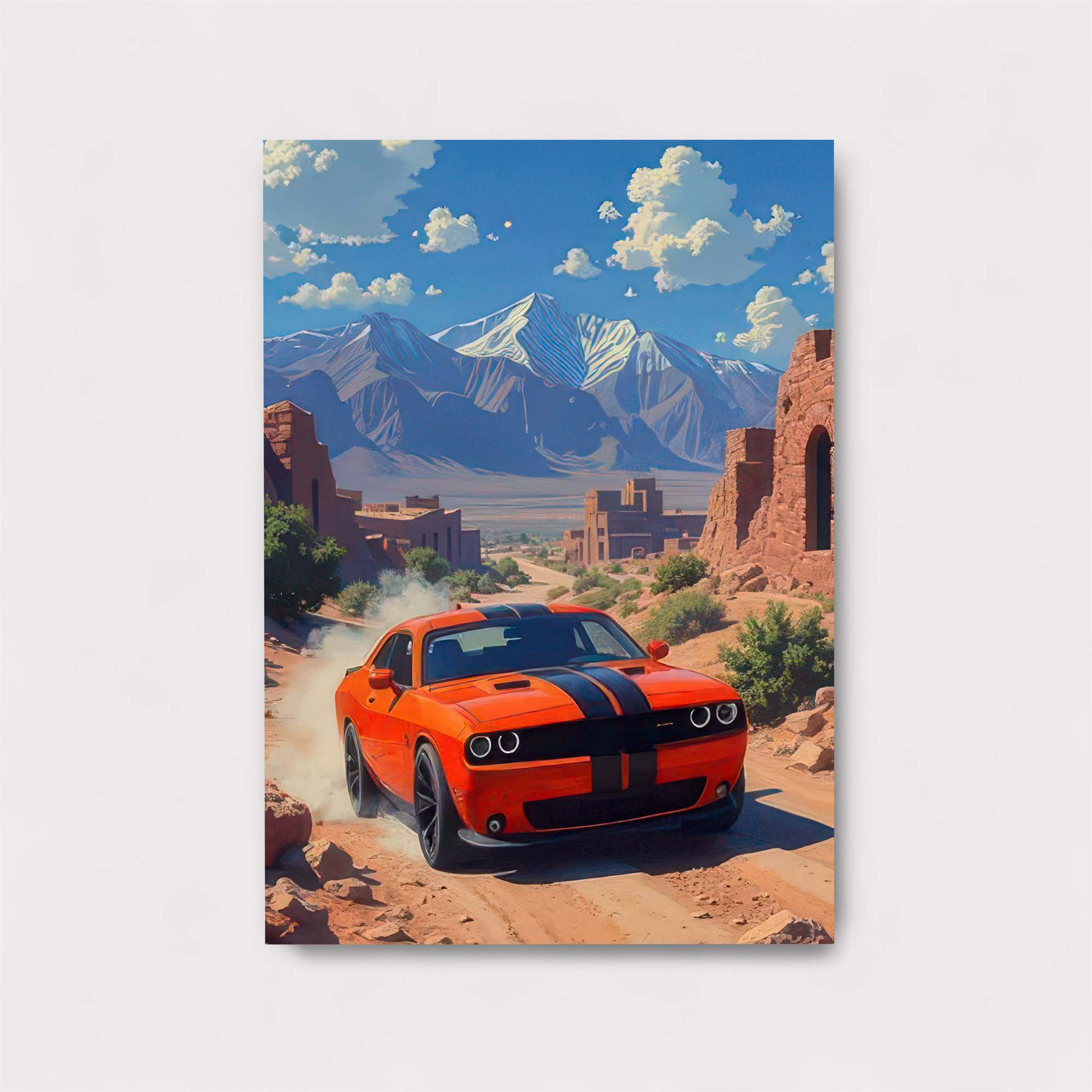 Desert Blaze Safe Wall Magnetic / M