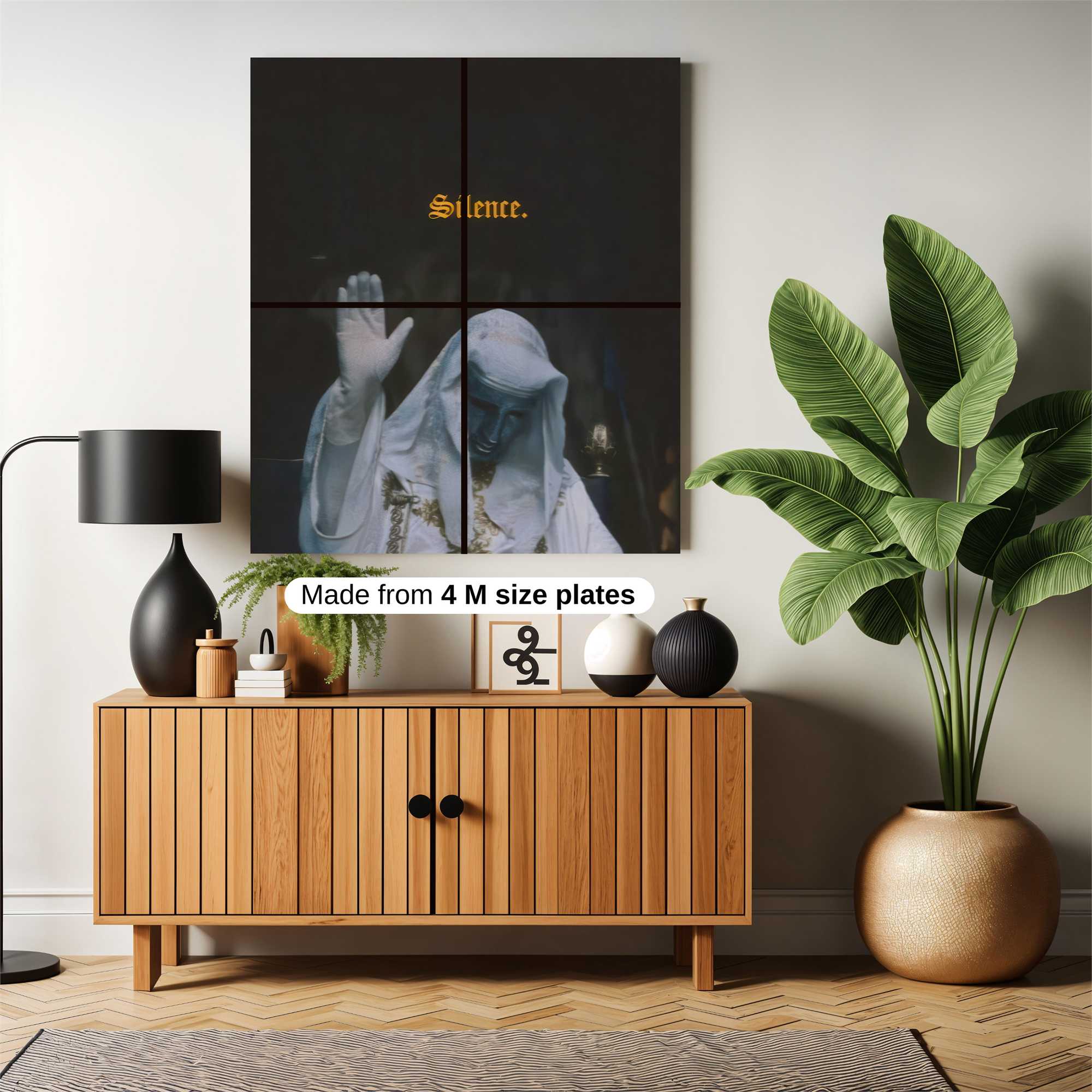 Silence Echoes Safe Wall Magnetic / M