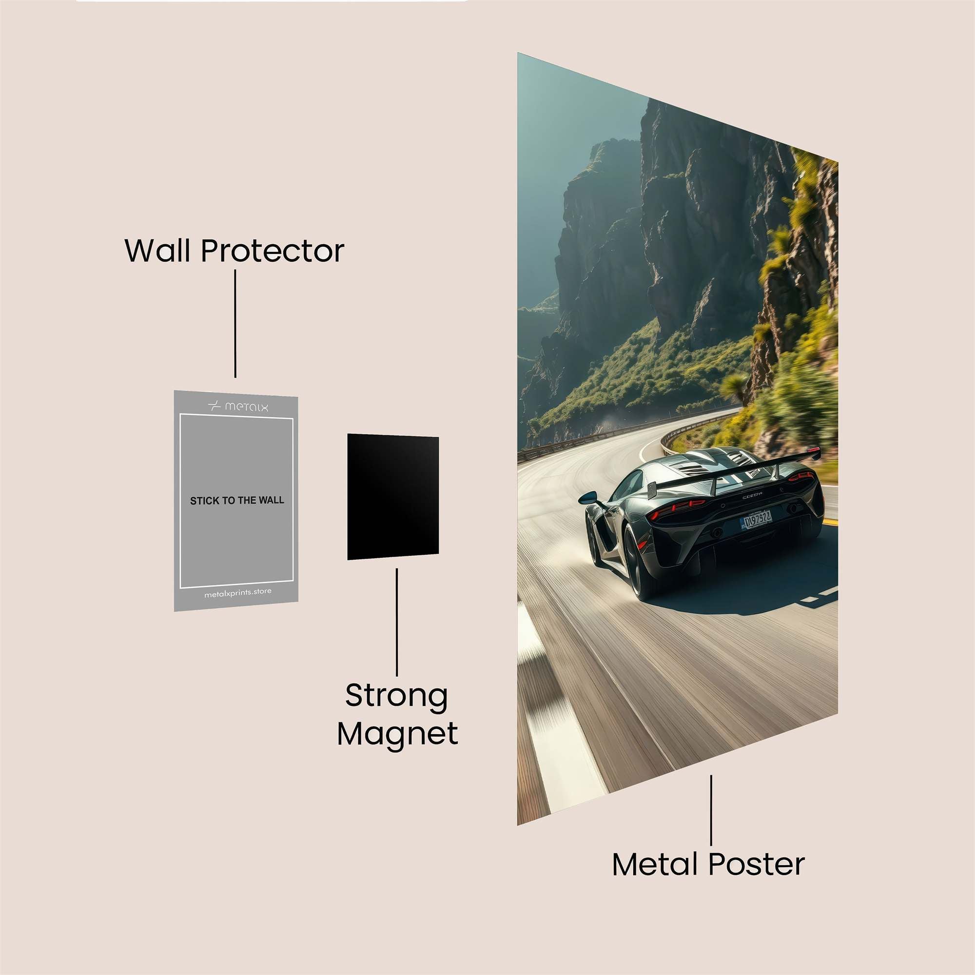 Centenario Thrill Safe Wall Magnetic / M