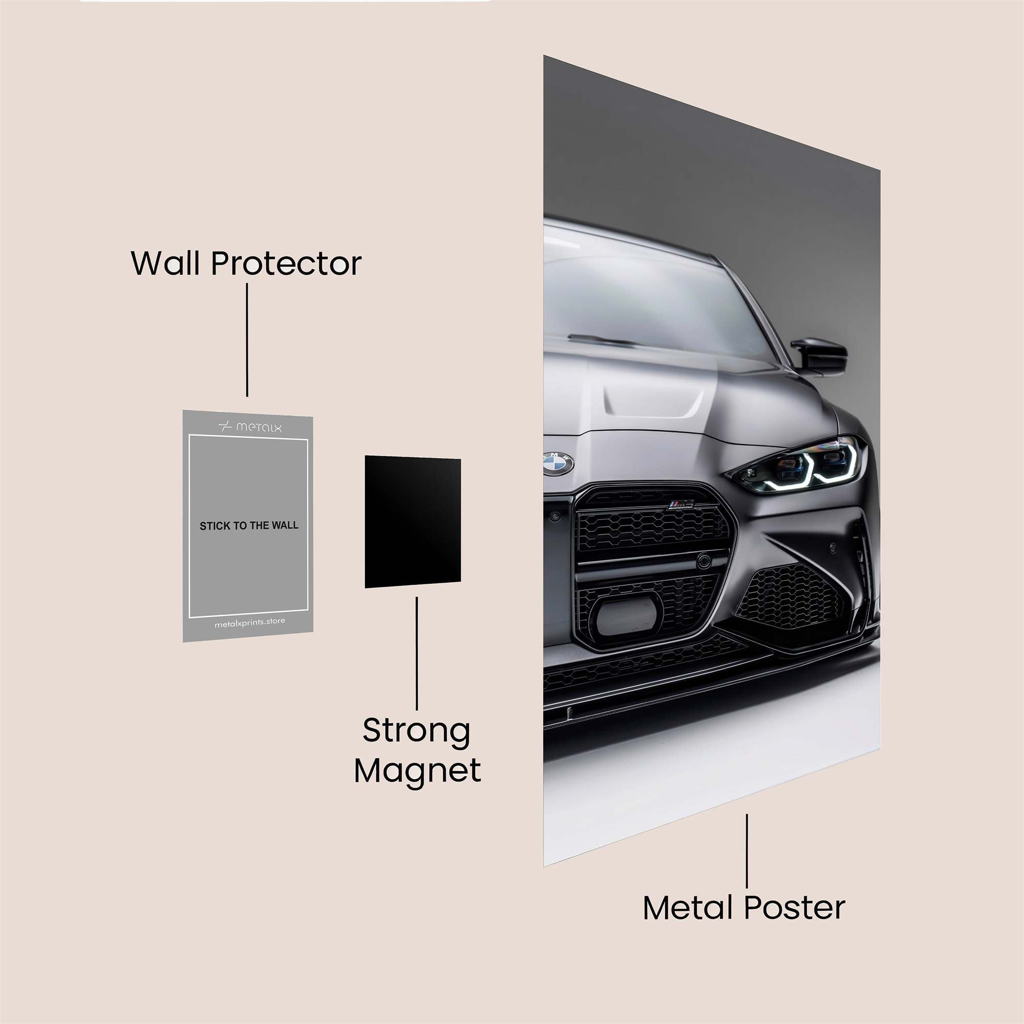 BMW Enigmatic Safe Wall Magnetic / M