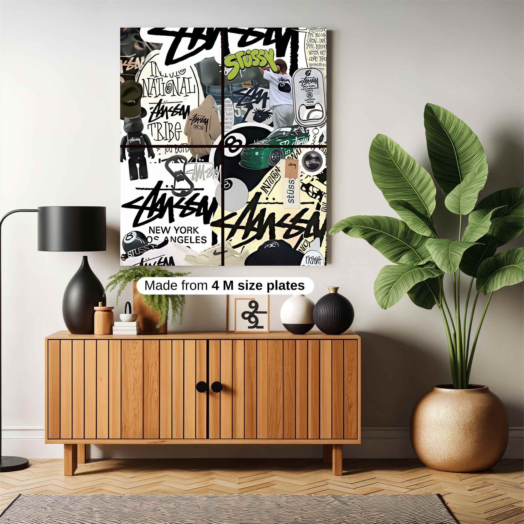 Stussy Chaos Safe Wall Magnetic / M