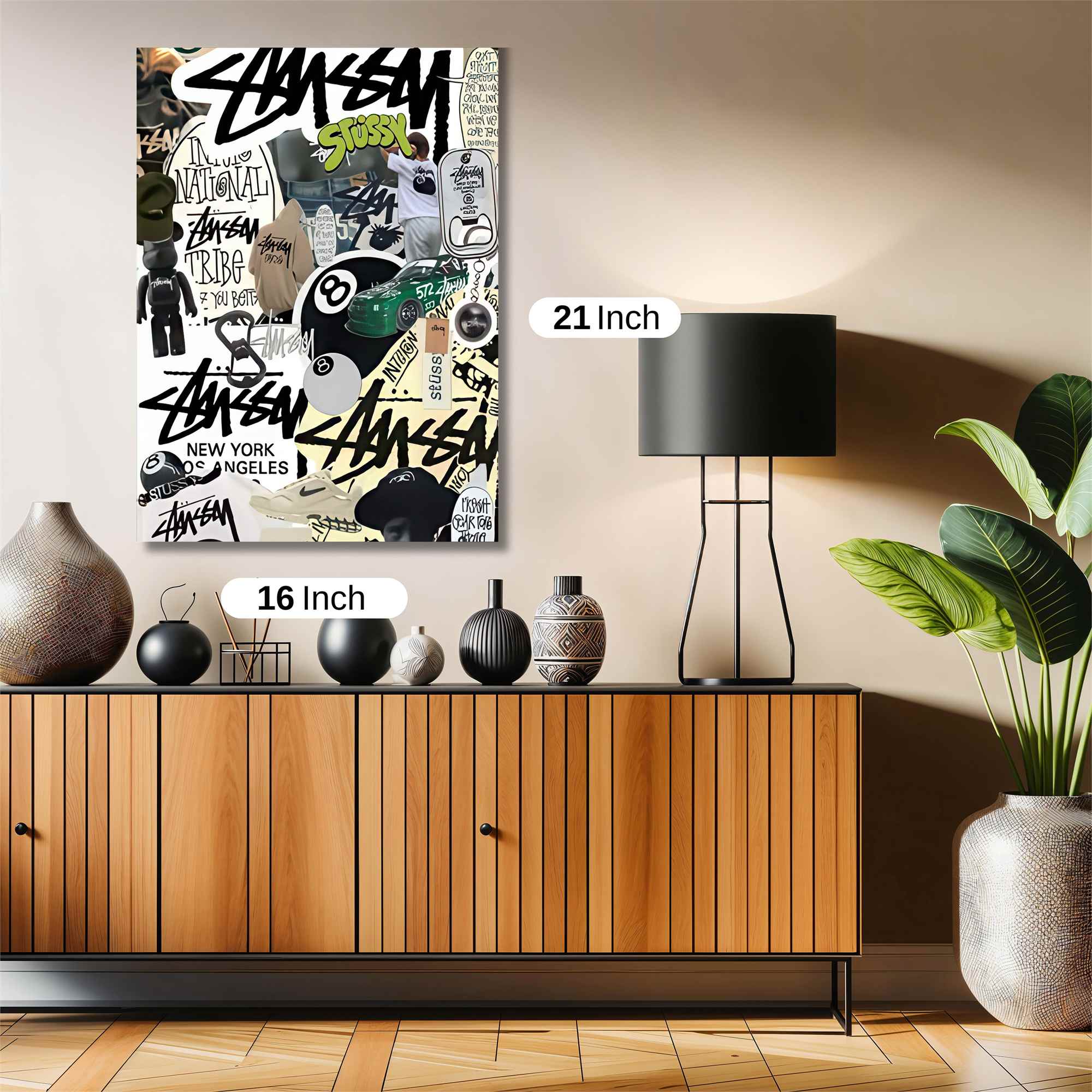 Stussy Chaos Safe Wall Magnetic / M