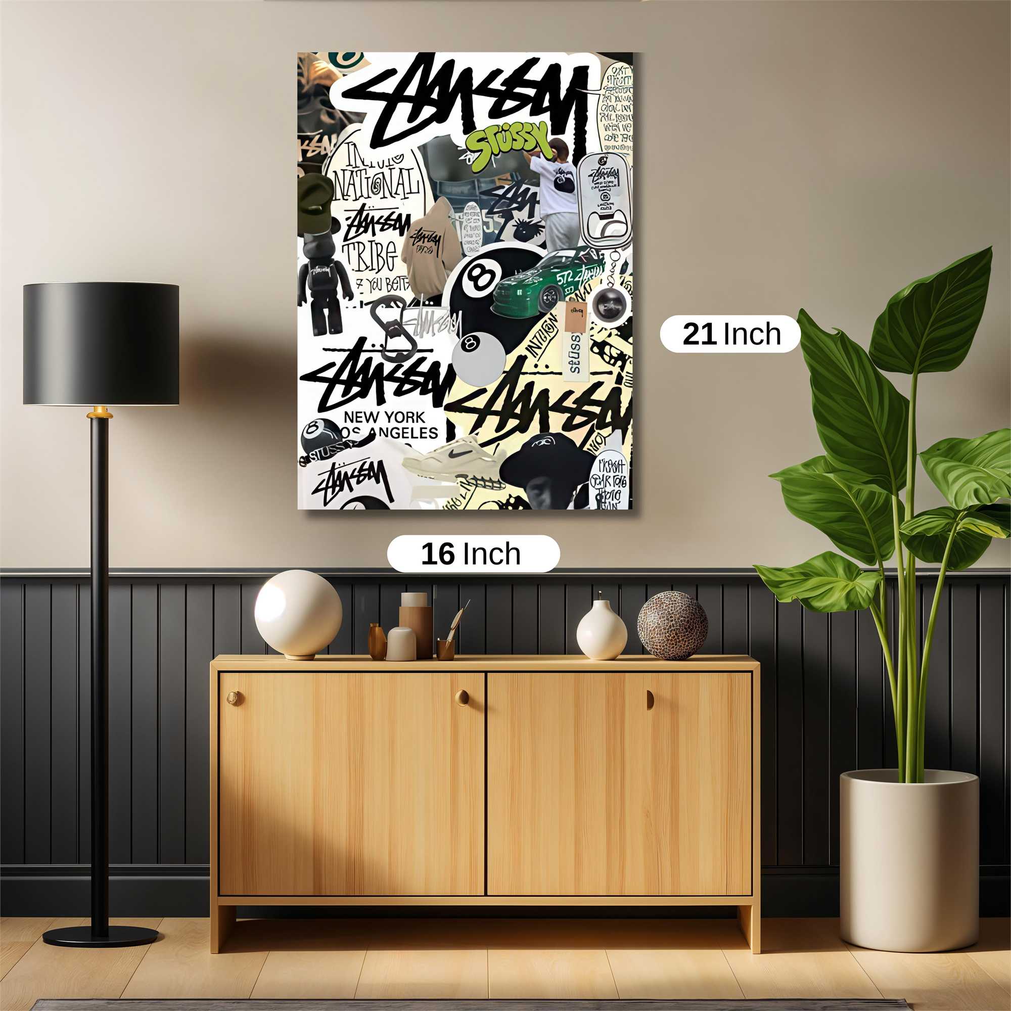 Stussy Chaos Safe Wall Magnetic / M