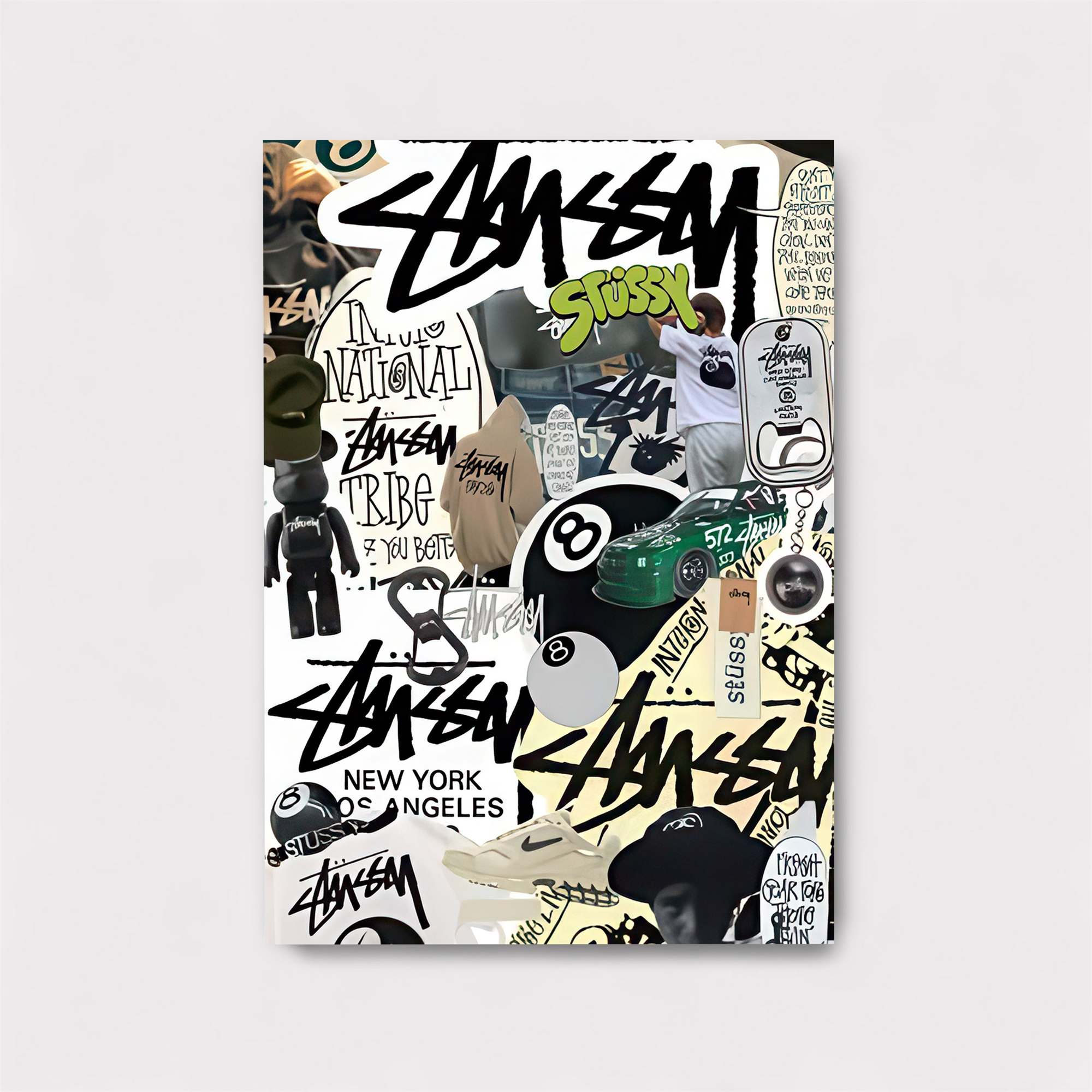 Stussy Chaos Safe Wall Magnetic / M