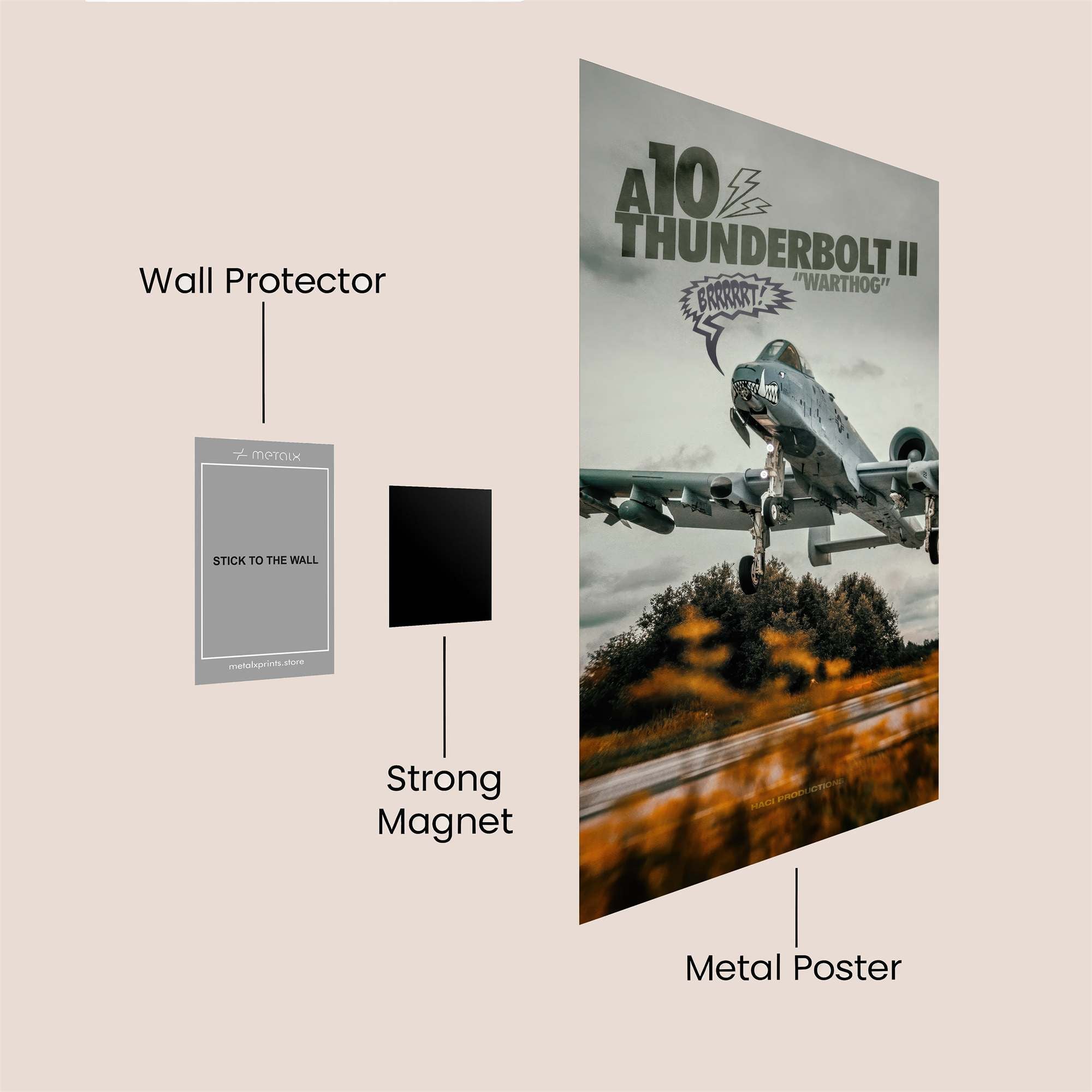 Warthog Valor Safe Wall Magnetic / M