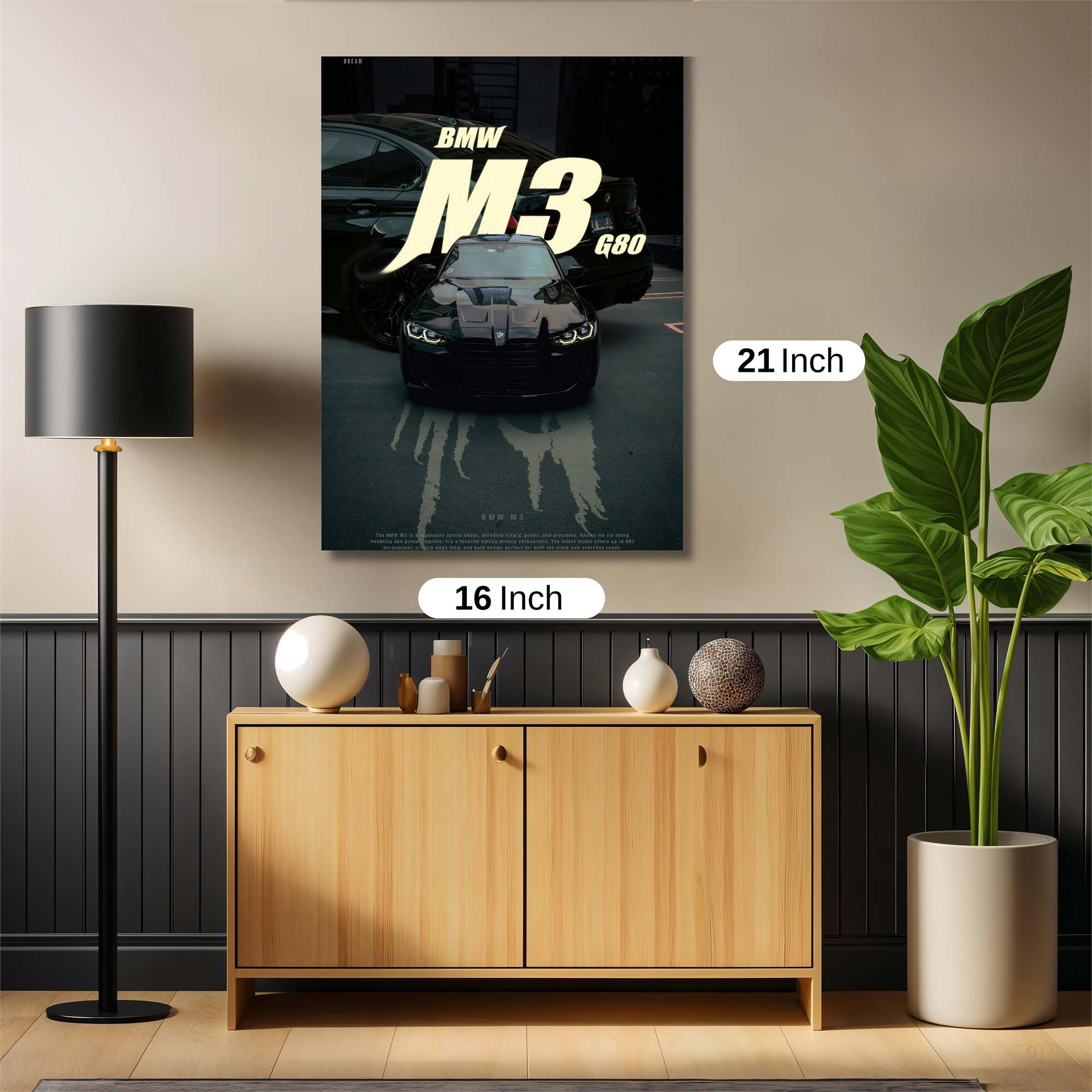 BMW Stealth Safe Wall Magnetic / M