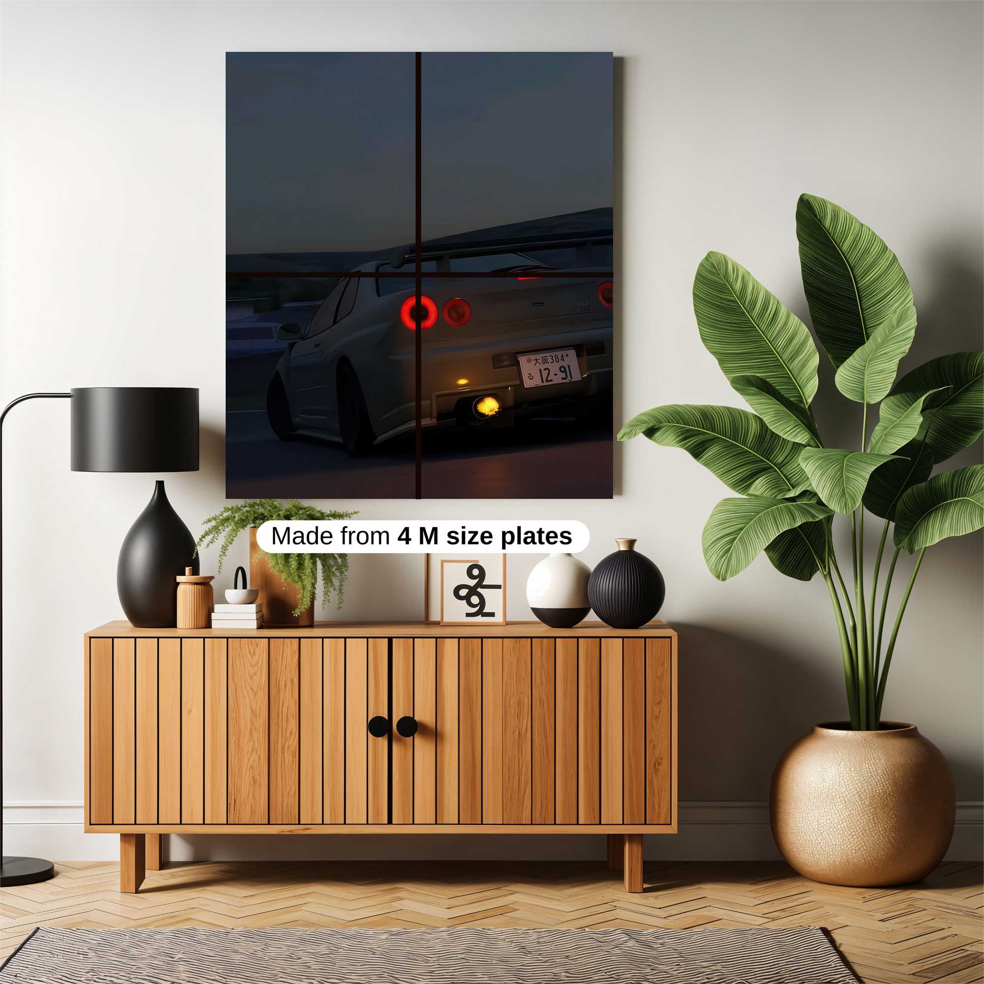 Skyline Serenity Safe Wall Magnetic / M