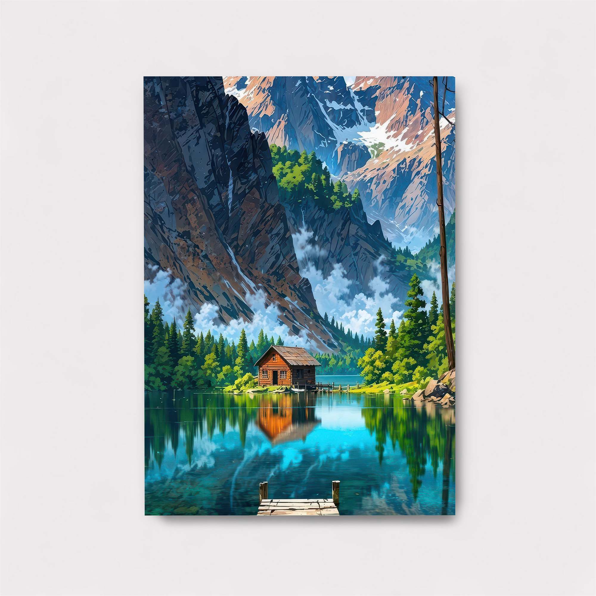Mountain Serenity Safe Wall Magnetic / M