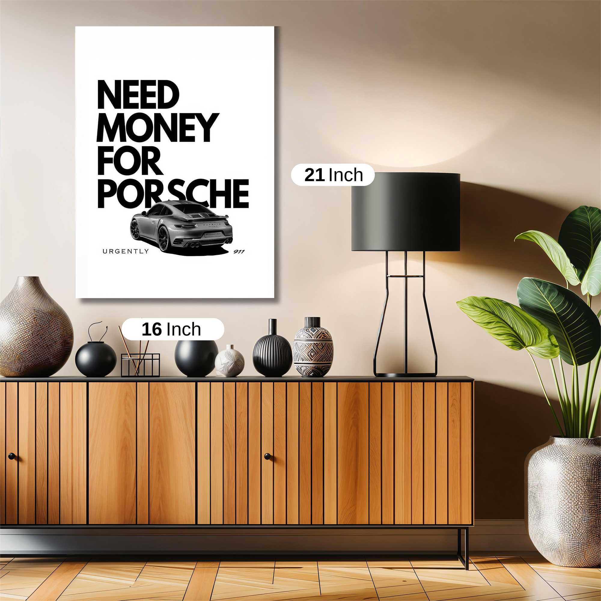 Porsche Plea Safe Wall Magnetic / M