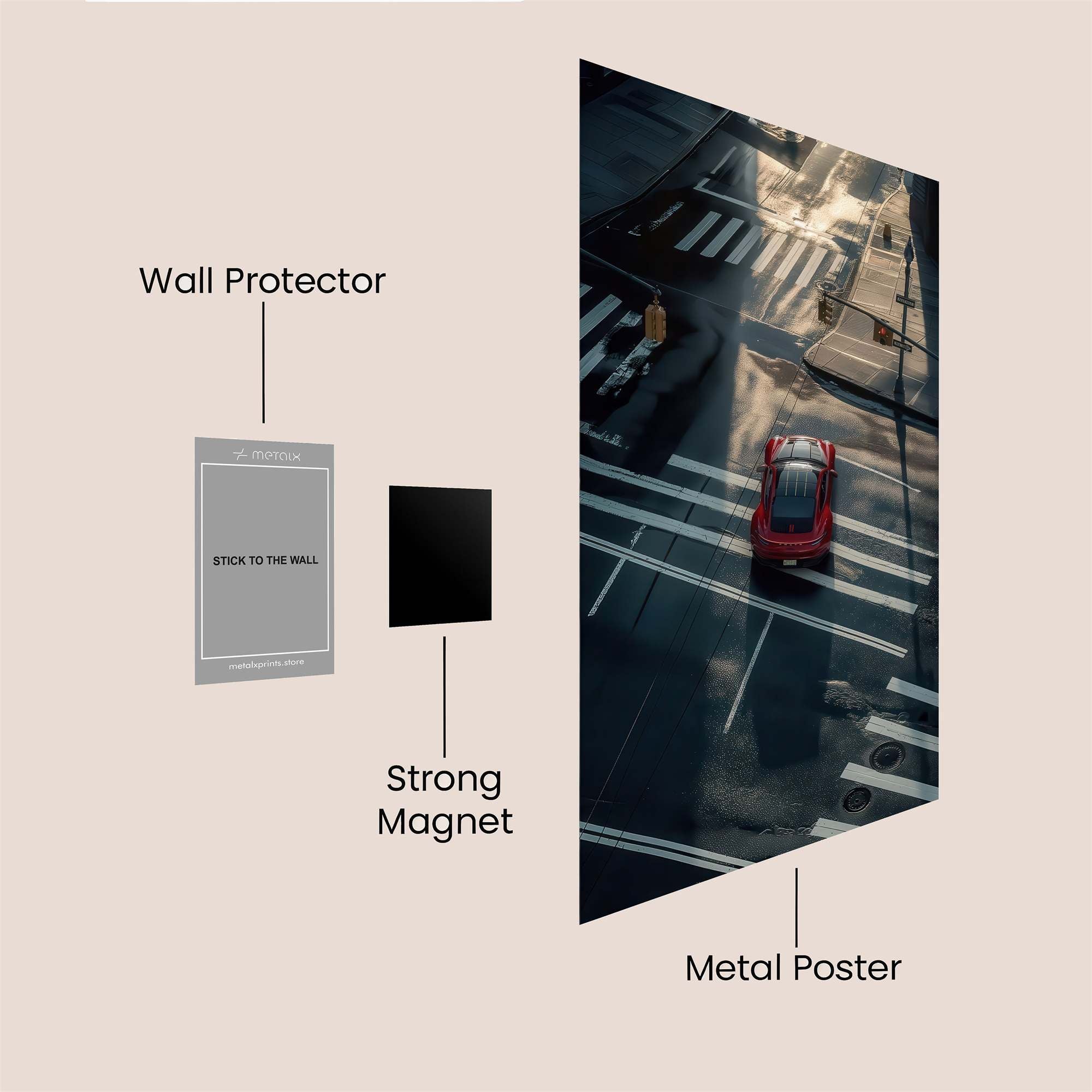 Ferrari Dusk Safe Wall Magnetic / M