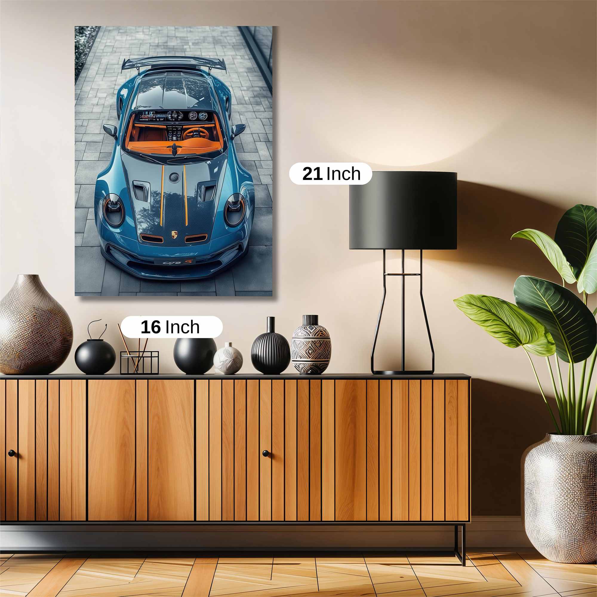 Porsche Passion Safe Wall Magnetic / M