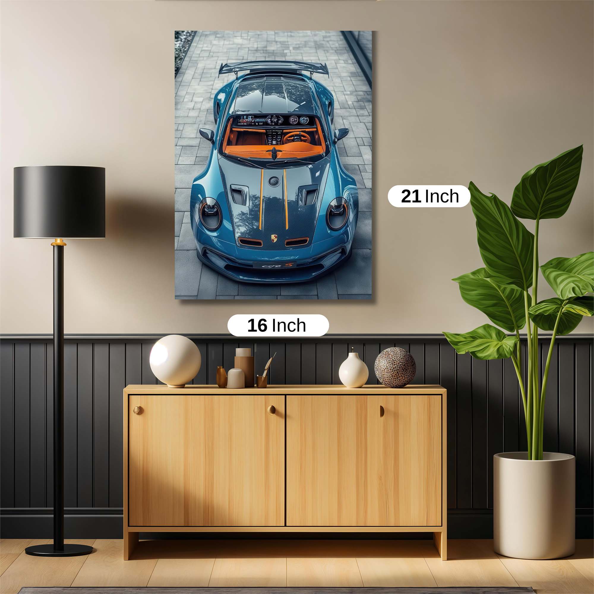 Porsche Passion Safe Wall Magnetic / M