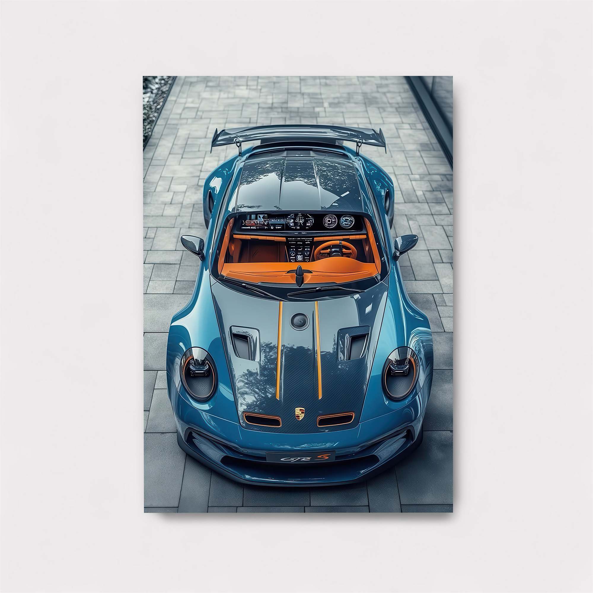 Porsche Passion Safe Wall Magnetic / M