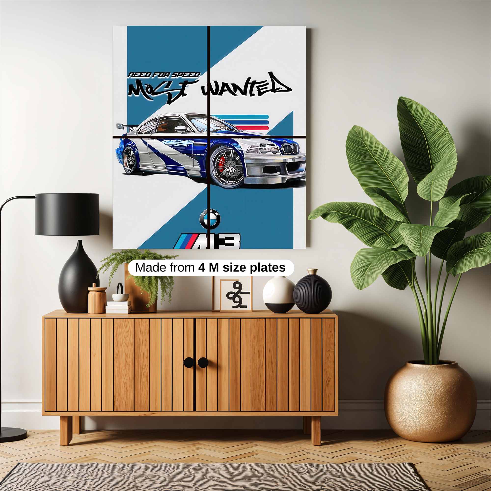 BMW Thrill Safe Wall Magnetic / M