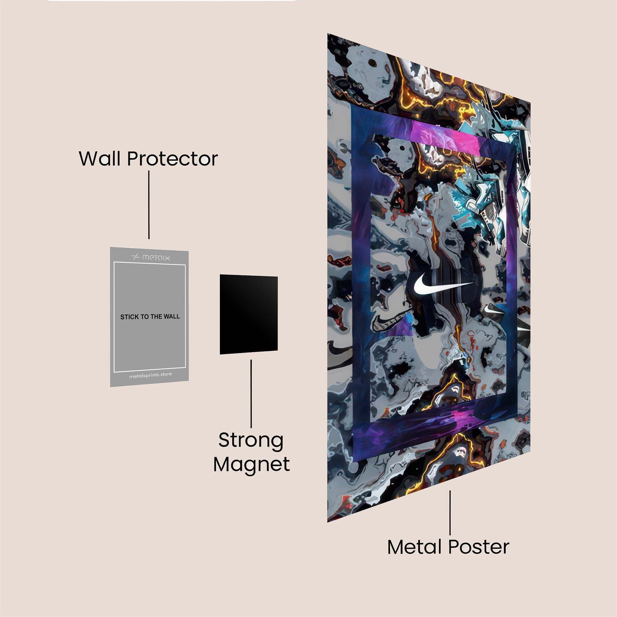 Nike Fusion Safe Wall Magnetic / M